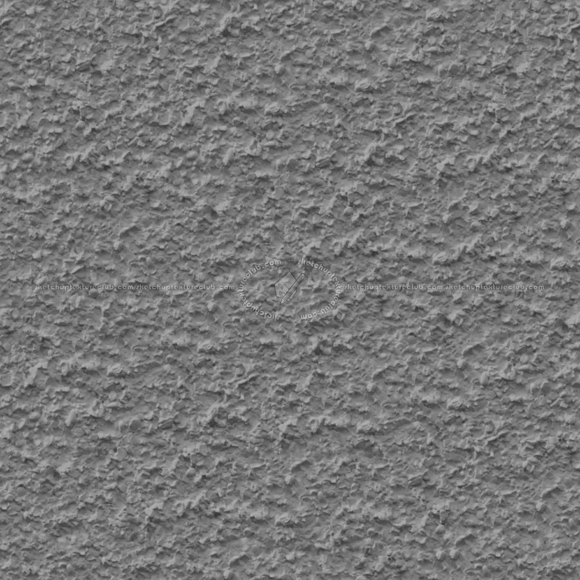 Textures   -   ARCHITECTURE   -   PLASTER   -   Clean plaster  - Clean plaster texture seamless 06837 - Displacement