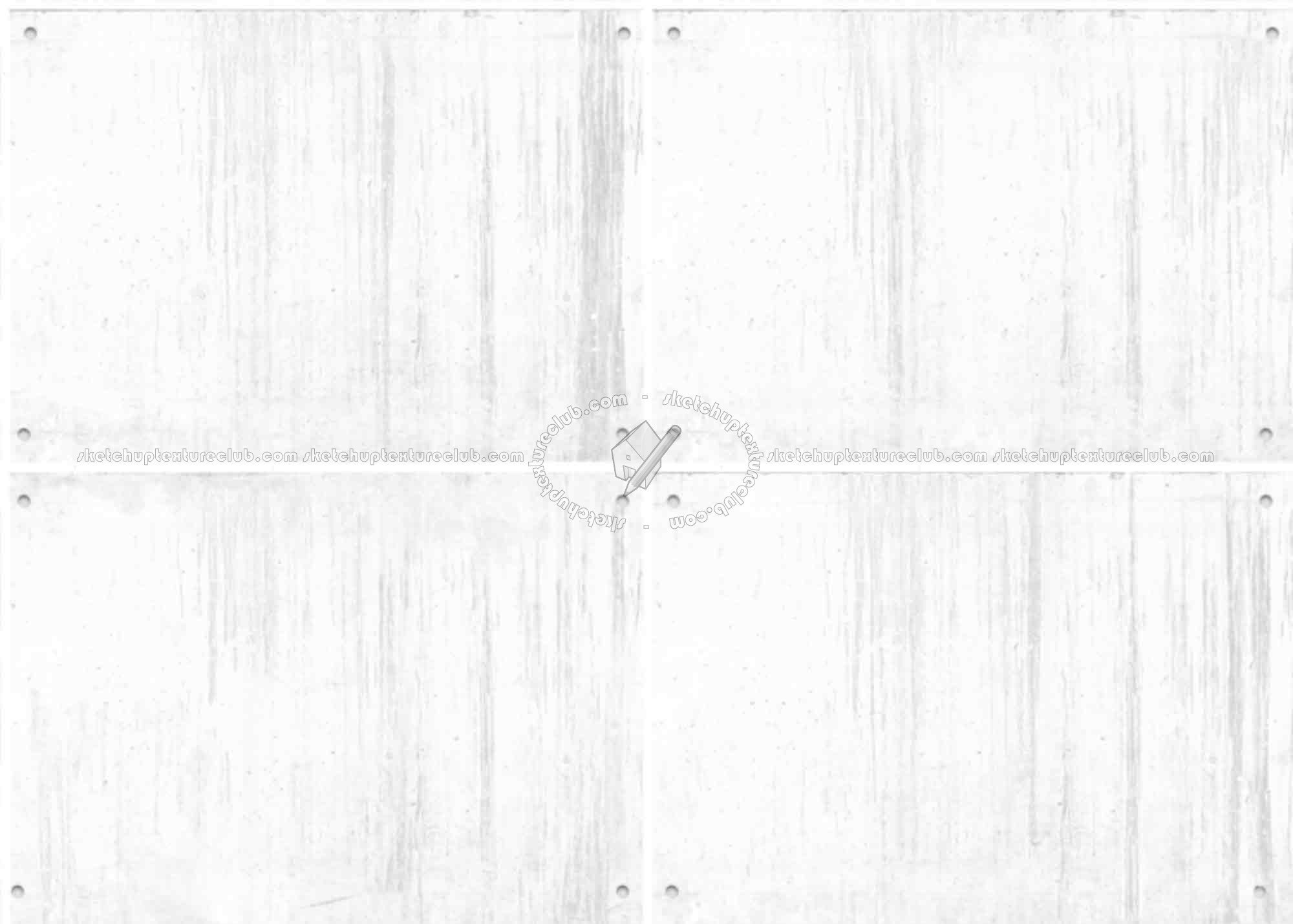 Textures   -   ARCHITECTURE   -   CONCRETE   -   Plates   -   Dirty  - Concrete dirt plates wall texture seamless 01782 - Ambient occlusion