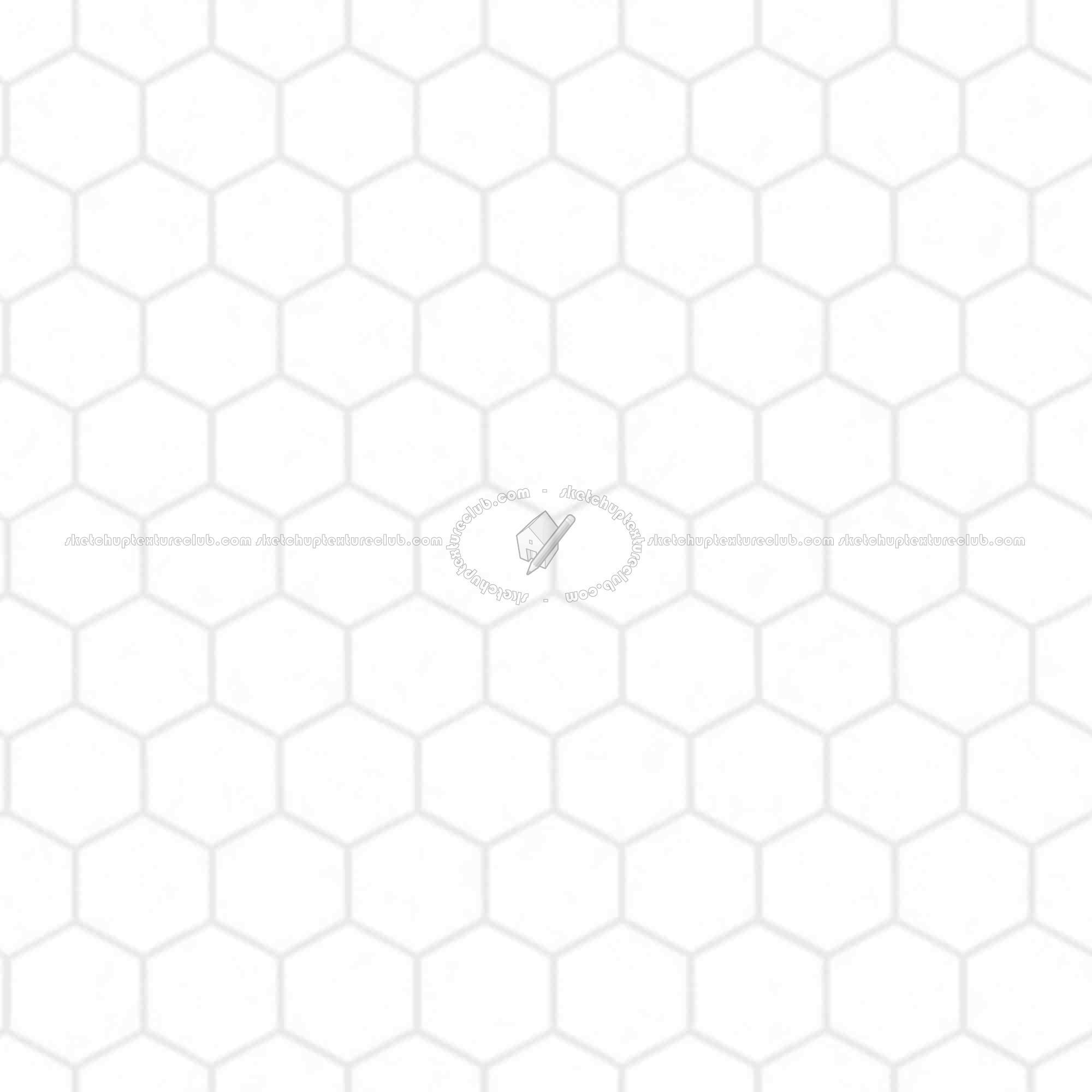 Textures   -   ARCHITECTURE   -   PAVING OUTDOOR   -   Hexagonal  - Granite paving outdoor hexagonal texture seamless 06039 - Ambient occlusion