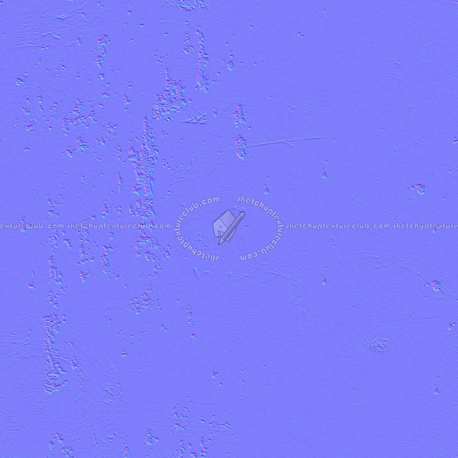 Textures   -   MATERIALS   -   METALS   -   Dirty rusty  - Painted dirty metal texture seamless 10096 - Normal