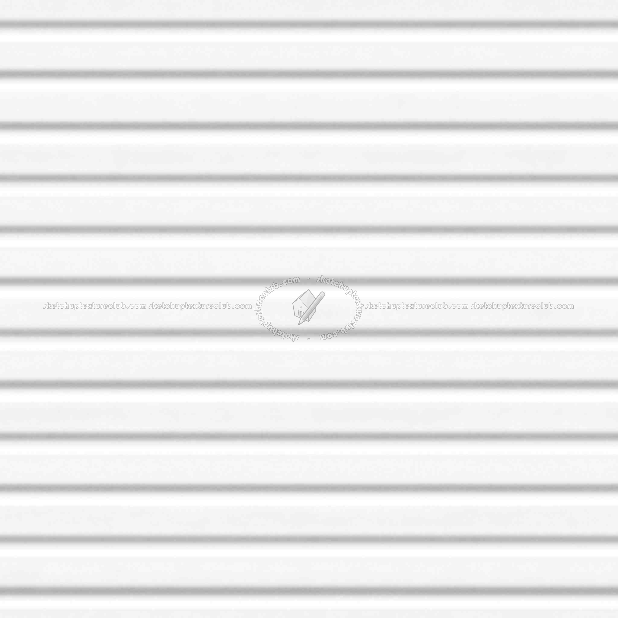 Textures   -   MATERIALS   -   METALS   -   Corrugated  - White painted corrugated metal texture seamless 09975 - Ambient occlusion