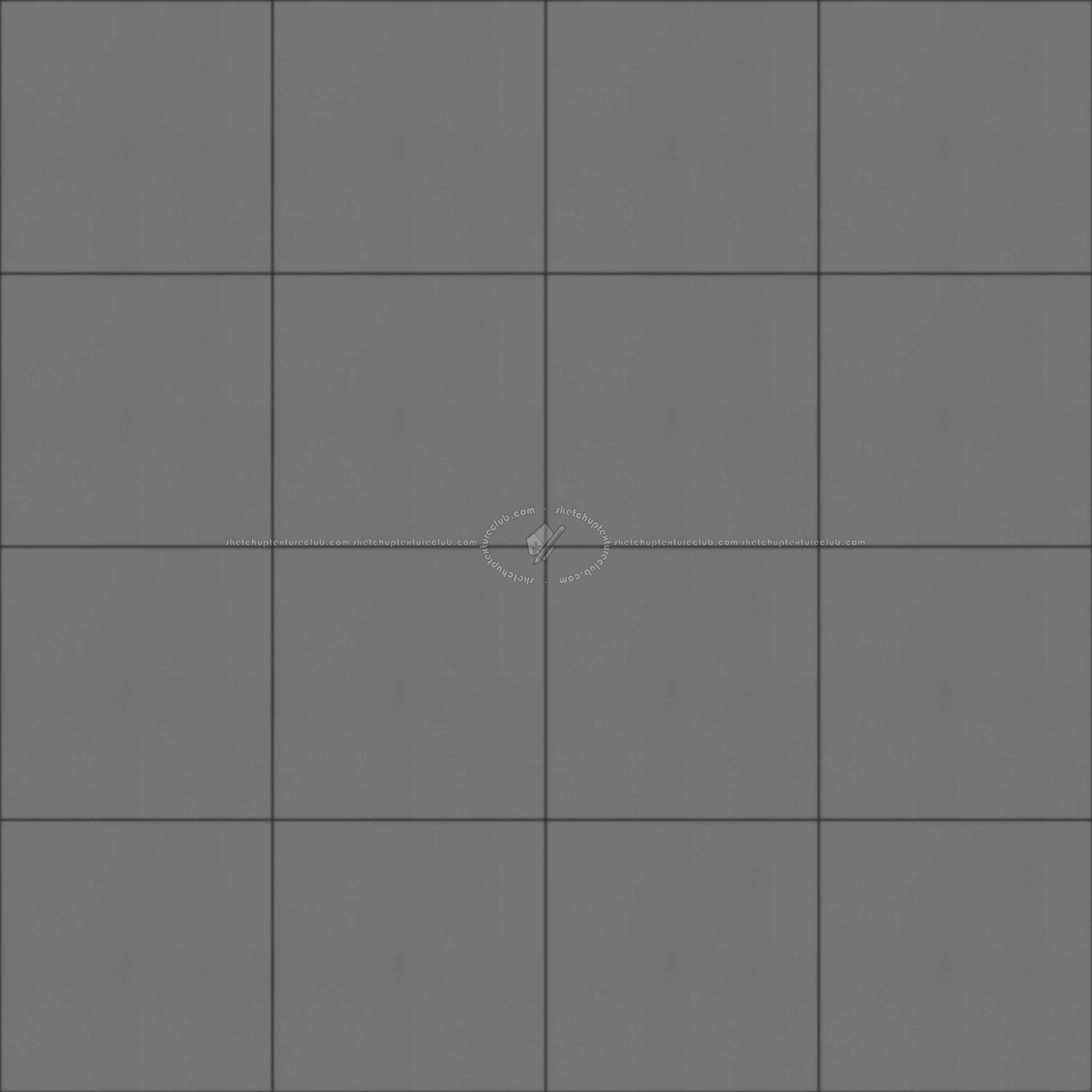 Textures - ARCHITECTURE - TILES INTERIOR - Design Industry - Design industry square tile texture seamless 14098 - Displacement