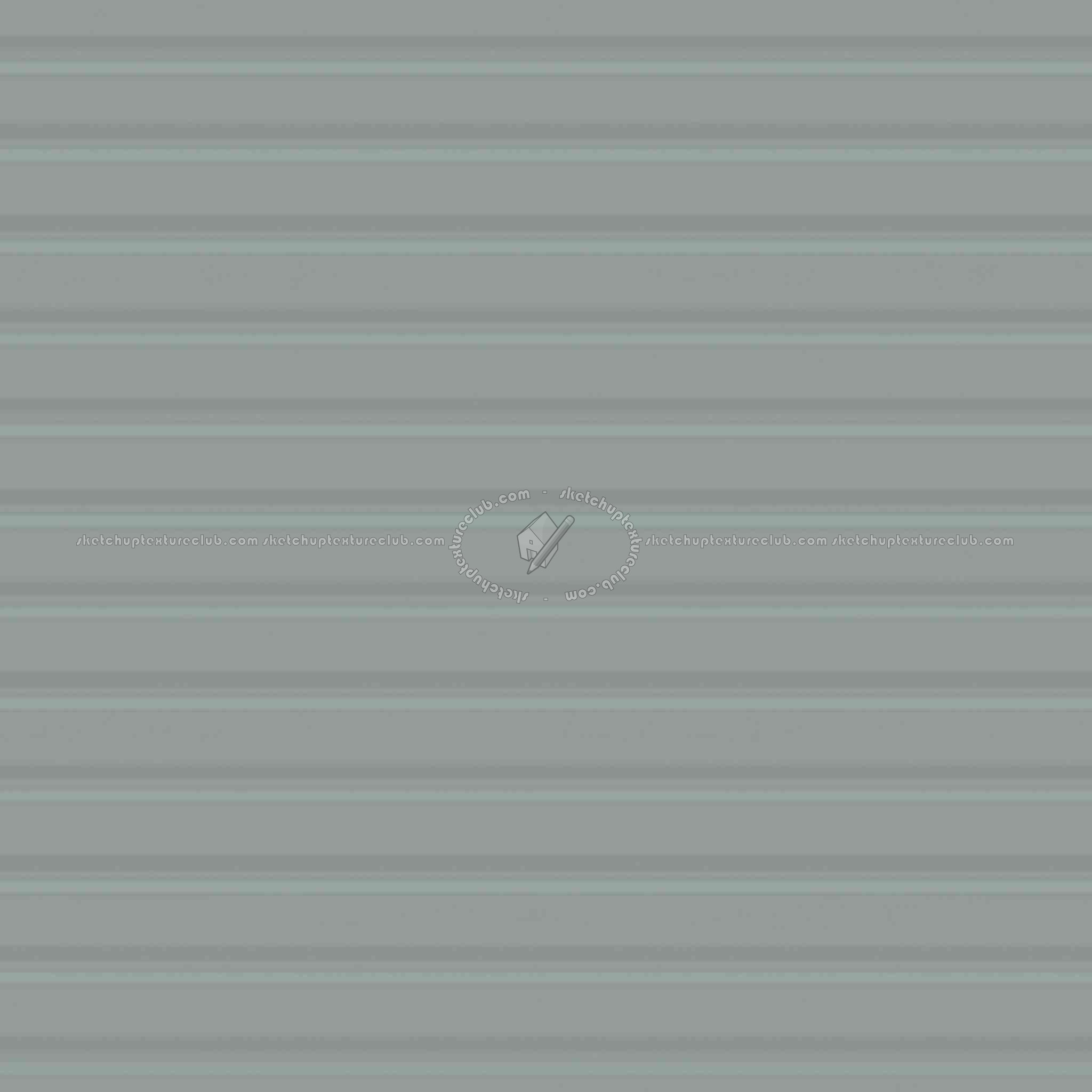 Textures   -   MATERIALS   -   METALS   -   Corrugated  - Painted corrugated metal texture seamless 09976 - Specular