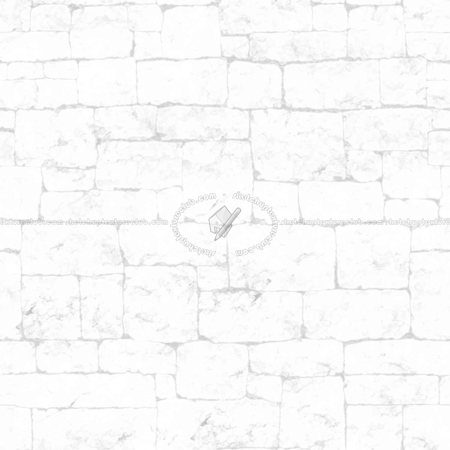 Textures   -   ARCHITECTURE   -   STONES WALLS   -   Stone blocks  - Wall stone with regular blocks texture seamless 08351 - Ambient occlusion