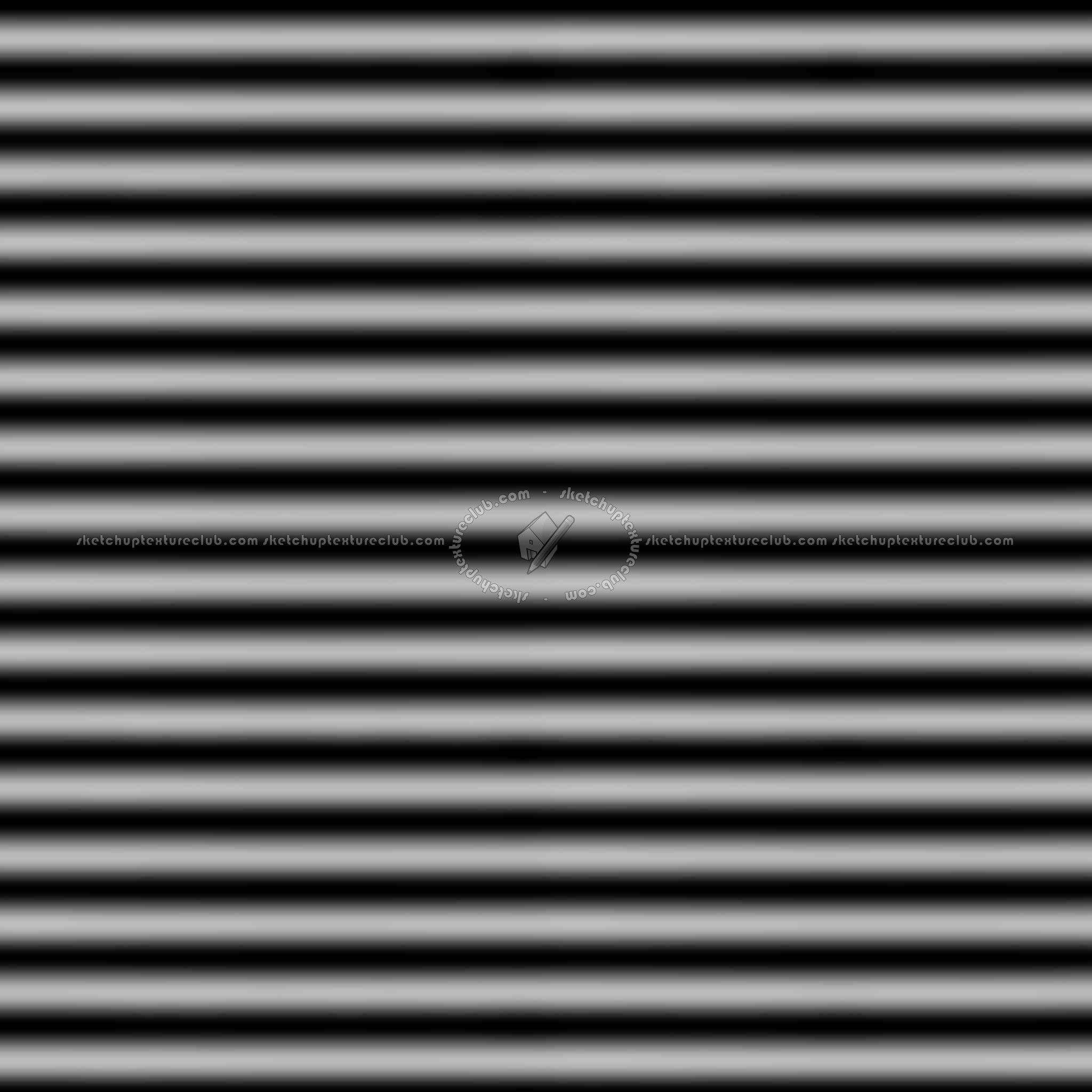 Textures   -   MATERIALS   -   METALS   -   Corrugated  - Brushed aluminium corrugated steel texture seamless 09923 - Displacement