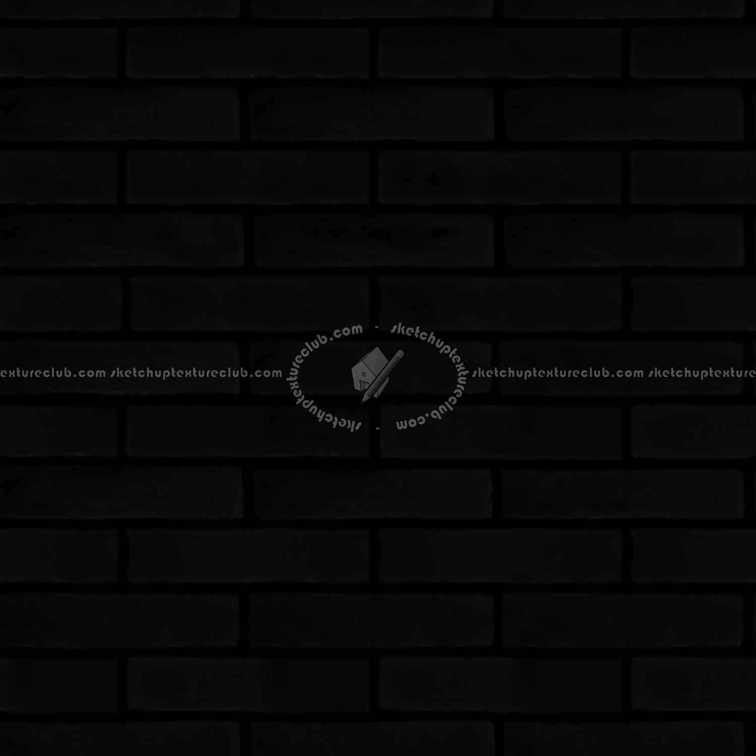 Textures   -   ARCHITECTURE   -   BRICKS   -   Facing Bricks   -   Smooth  - Facing smooth bricks texture seamless 00255 - Specular