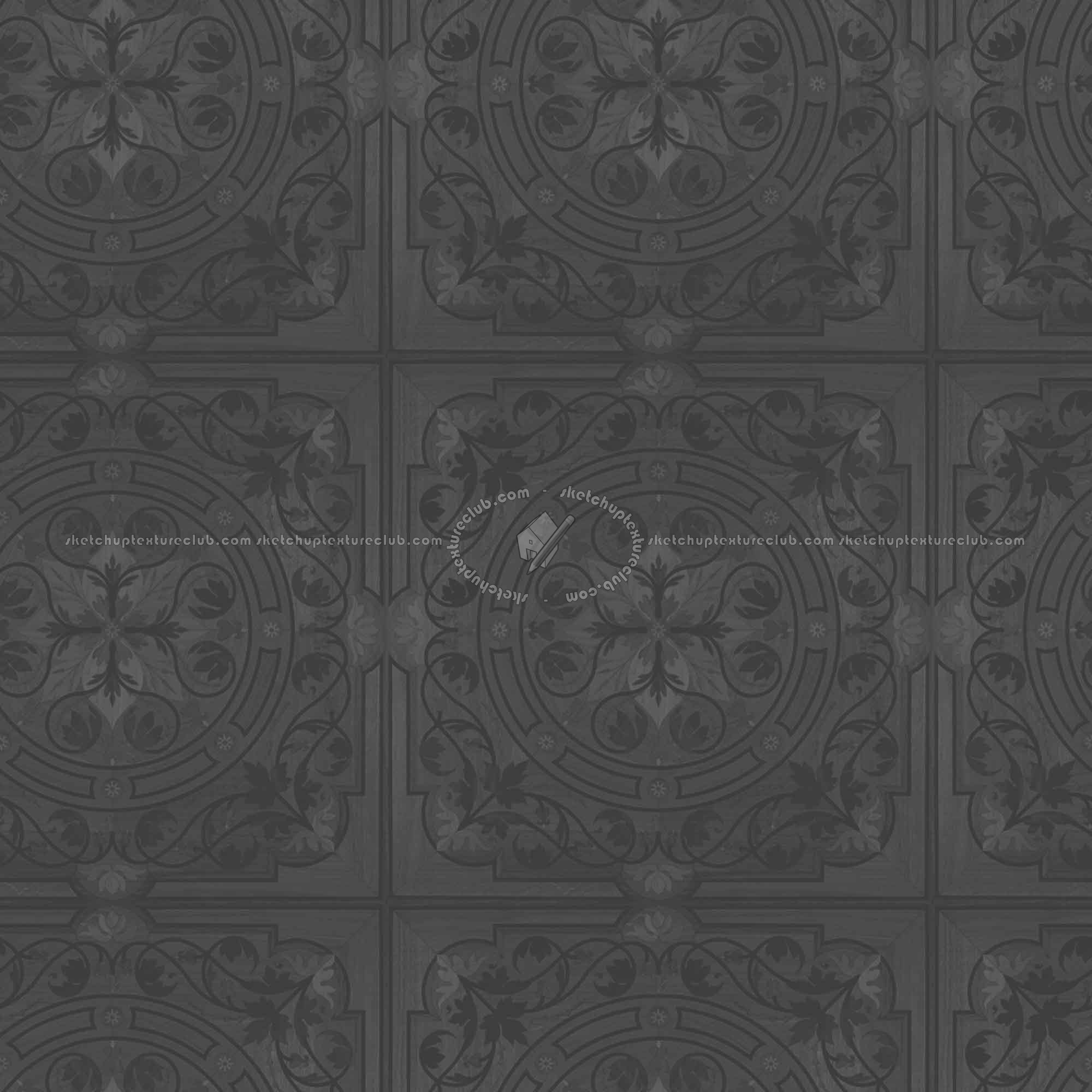 Textures   -   ARCHITECTURE   -   WOOD FLOORS   -   Geometric pattern  - Parquet geometric pattern texture seamless 04727 - Specular