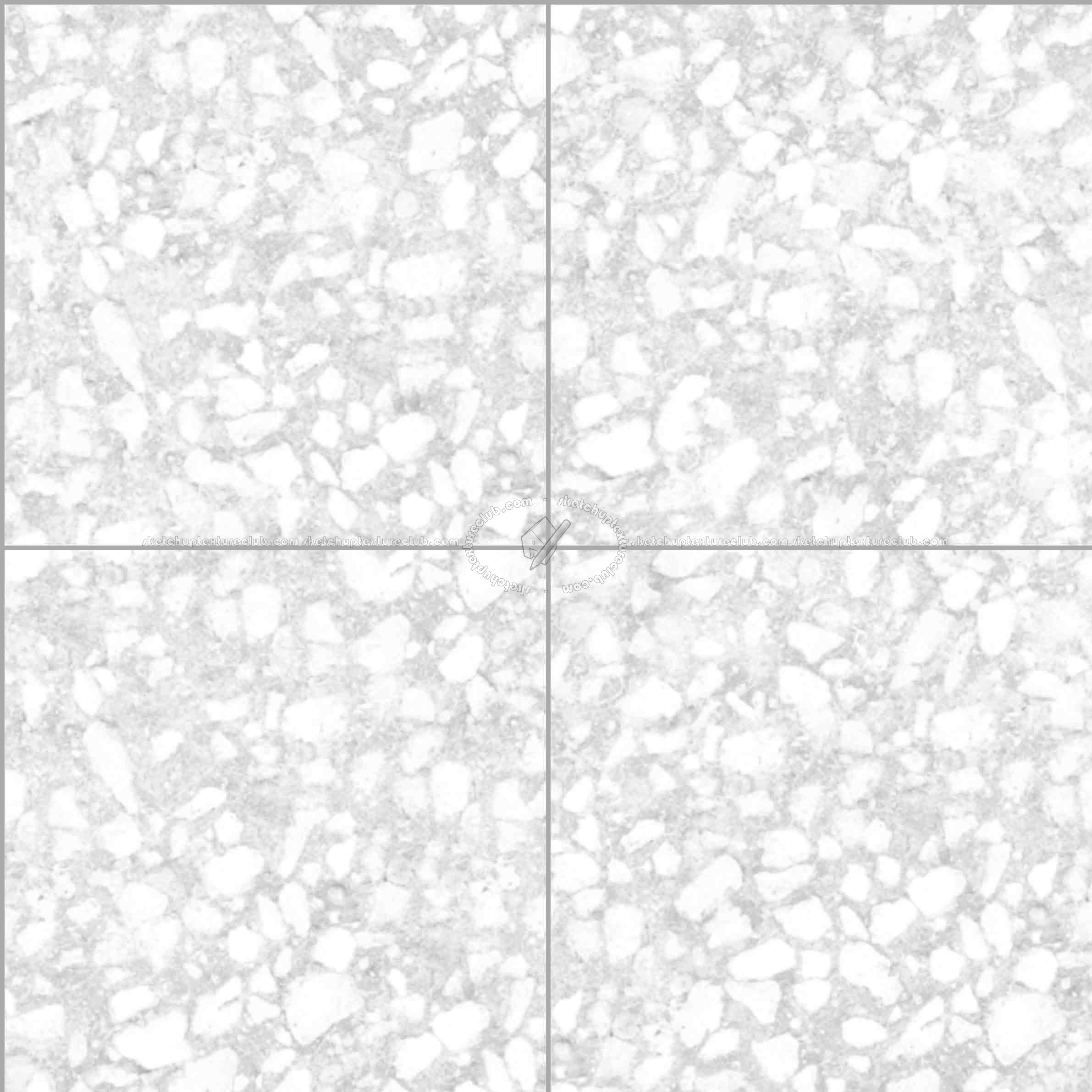 Textures   -   ARCHITECTURE   -   TILES INTERIOR   -   Terrazzo  - terrazzo floor tile PBR texture seamless 21486 - Ambient occlusion