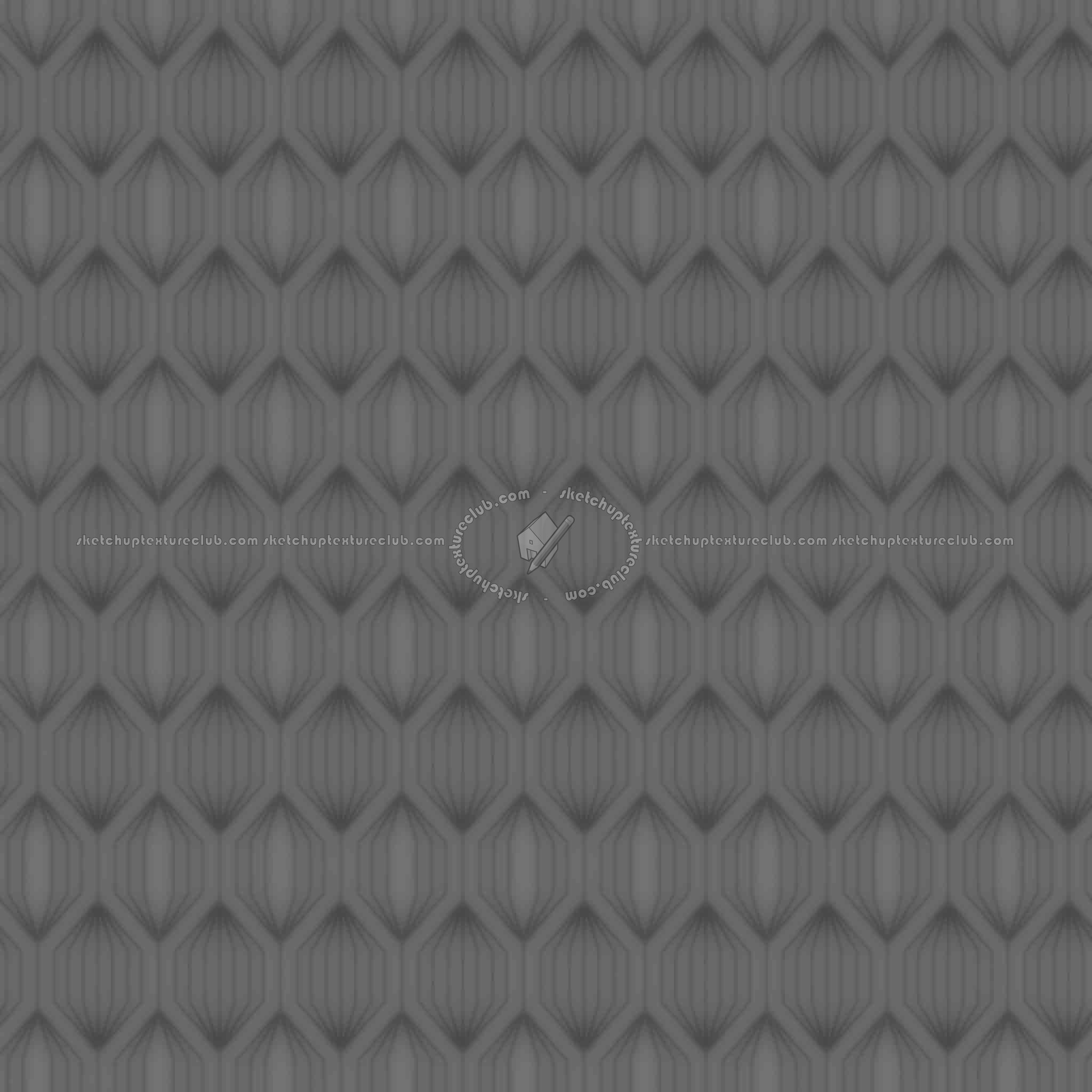 Textures - FREE PBR TEXTURES - ceramic wall tile texture seamless 21439 - Displacement