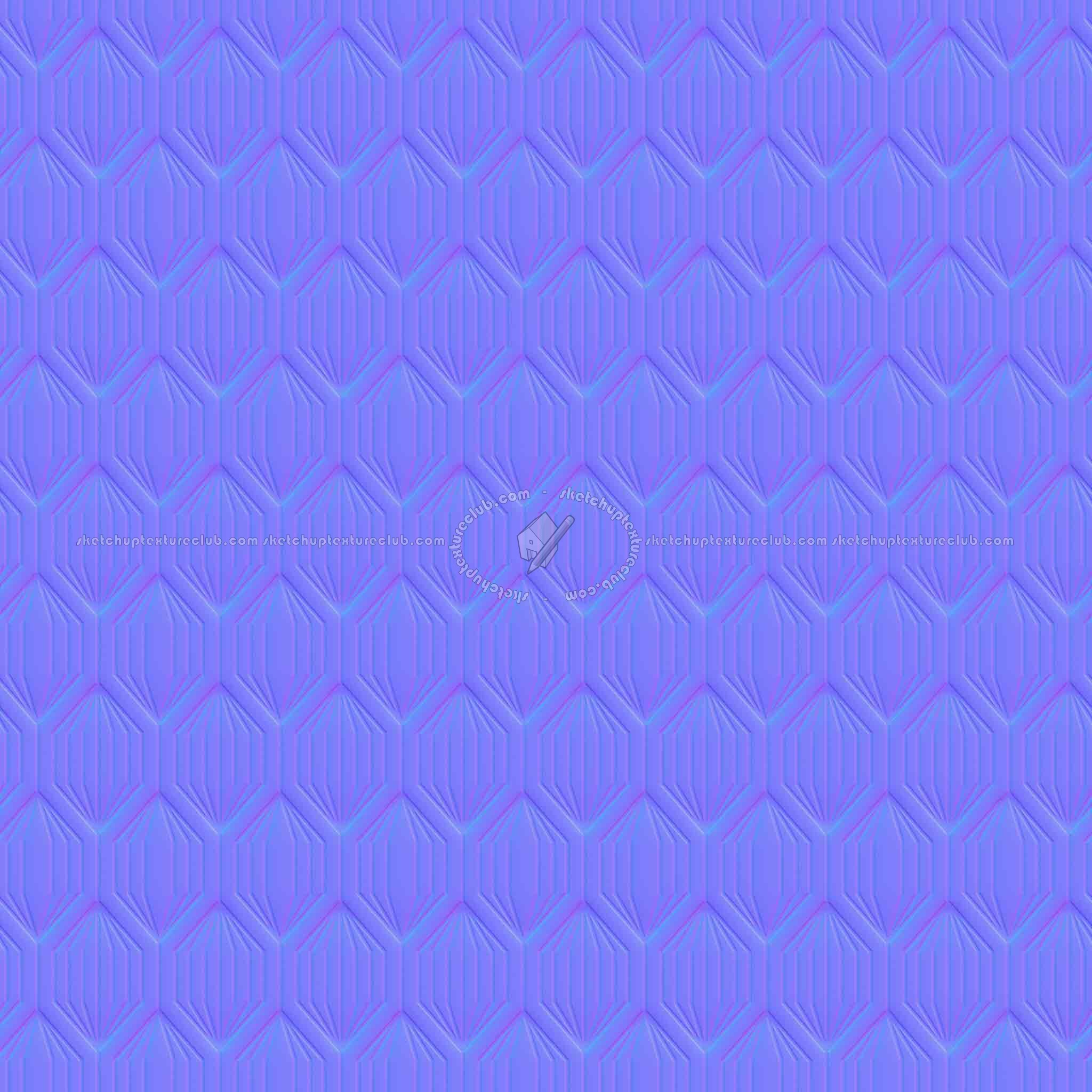 Textures - FREE PBR TEXTURES - ceramic wall tile texture seamless 21439 - Normal