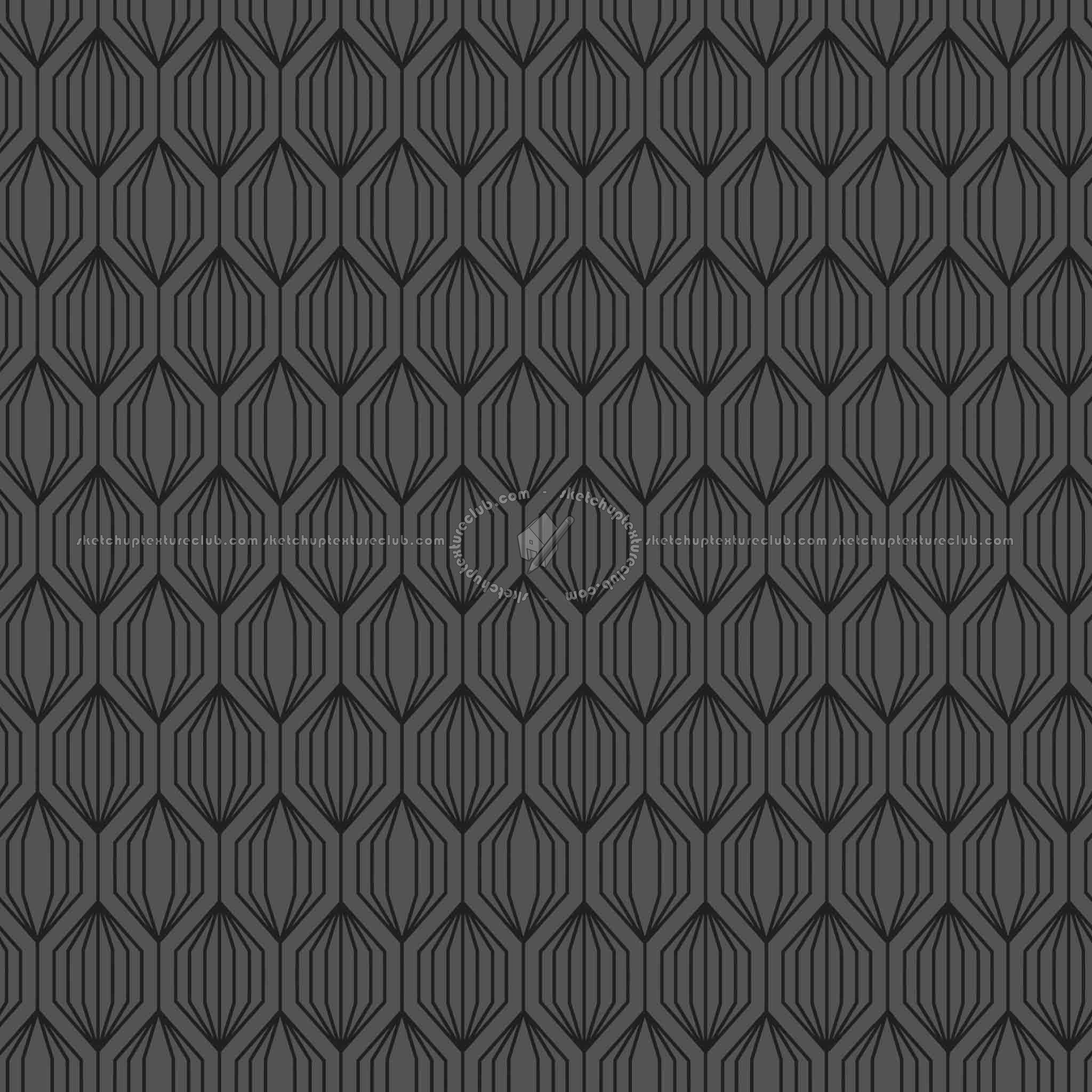 Textures - FREE PBR TEXTURES - ceramic wall tile texture seamless 21439 - Specular