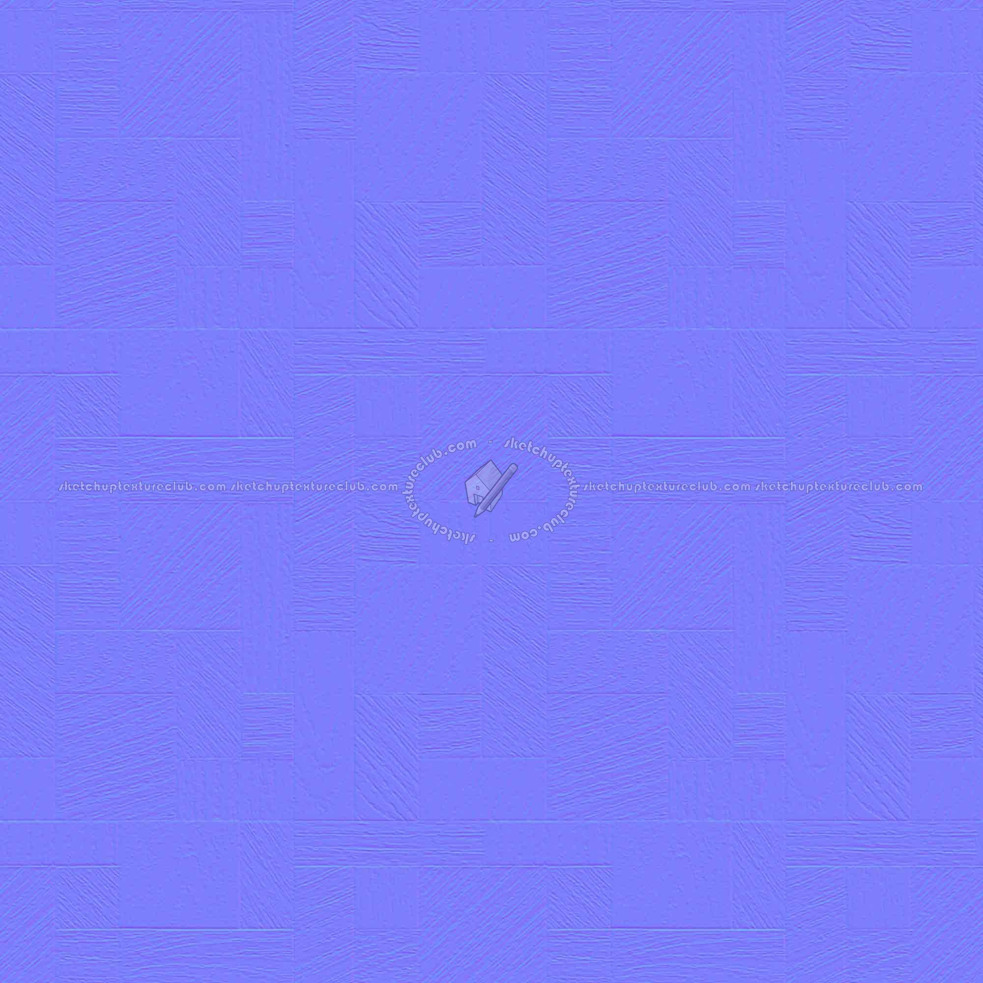 Textures   -   ARCHITECTURE   -   WOOD FLOORS   -   Parquet square  - Wood flooring square texture seamless 05392 - Normal