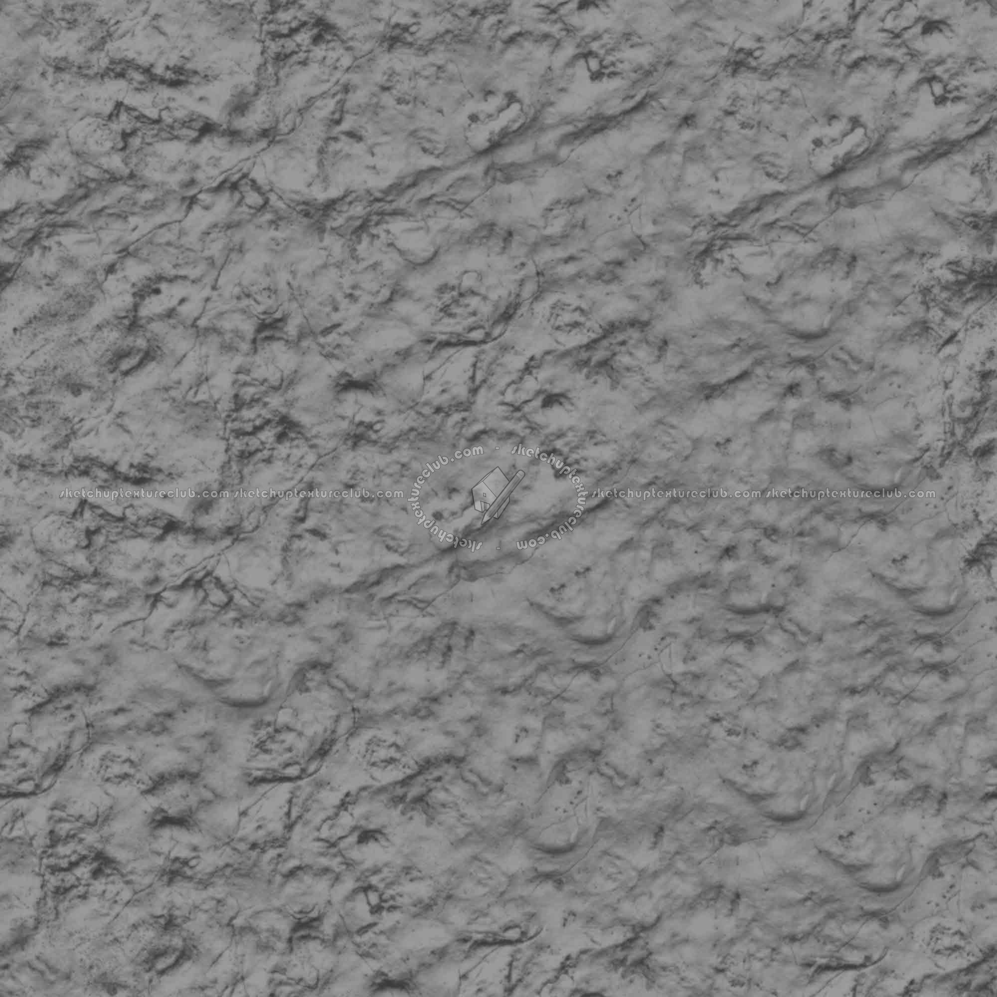 Textures   -   ARCHITECTURE   -   CONCRETE   -   Bare   -   Rough walls  - Concrete bare rough wall texture seamless 01601 - Displacement