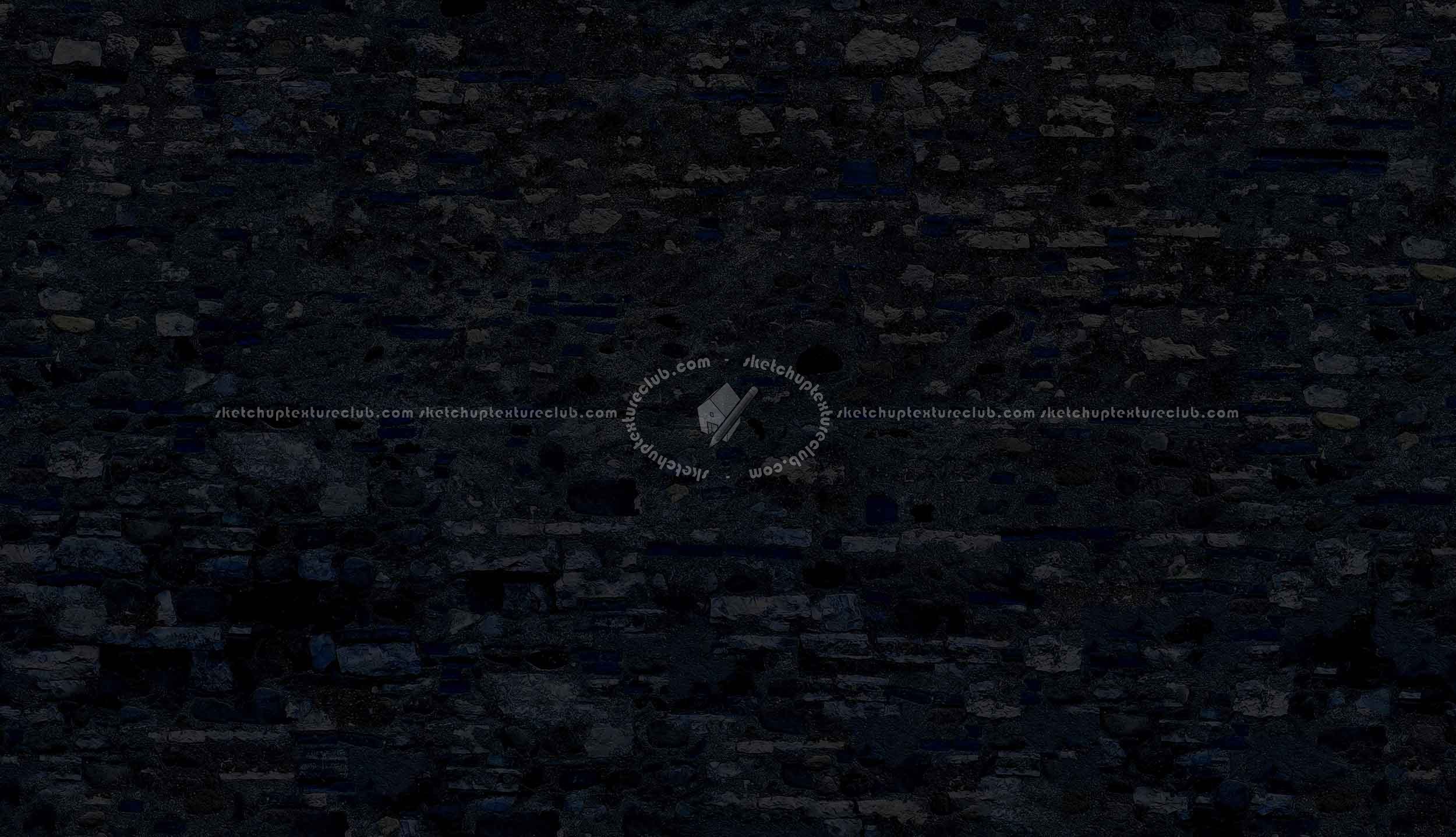 Textures   -   ARCHITECTURE   -   STONES WALLS   -   Damaged walls  - Old damaged wall stone texture seamless 17356 - Specular