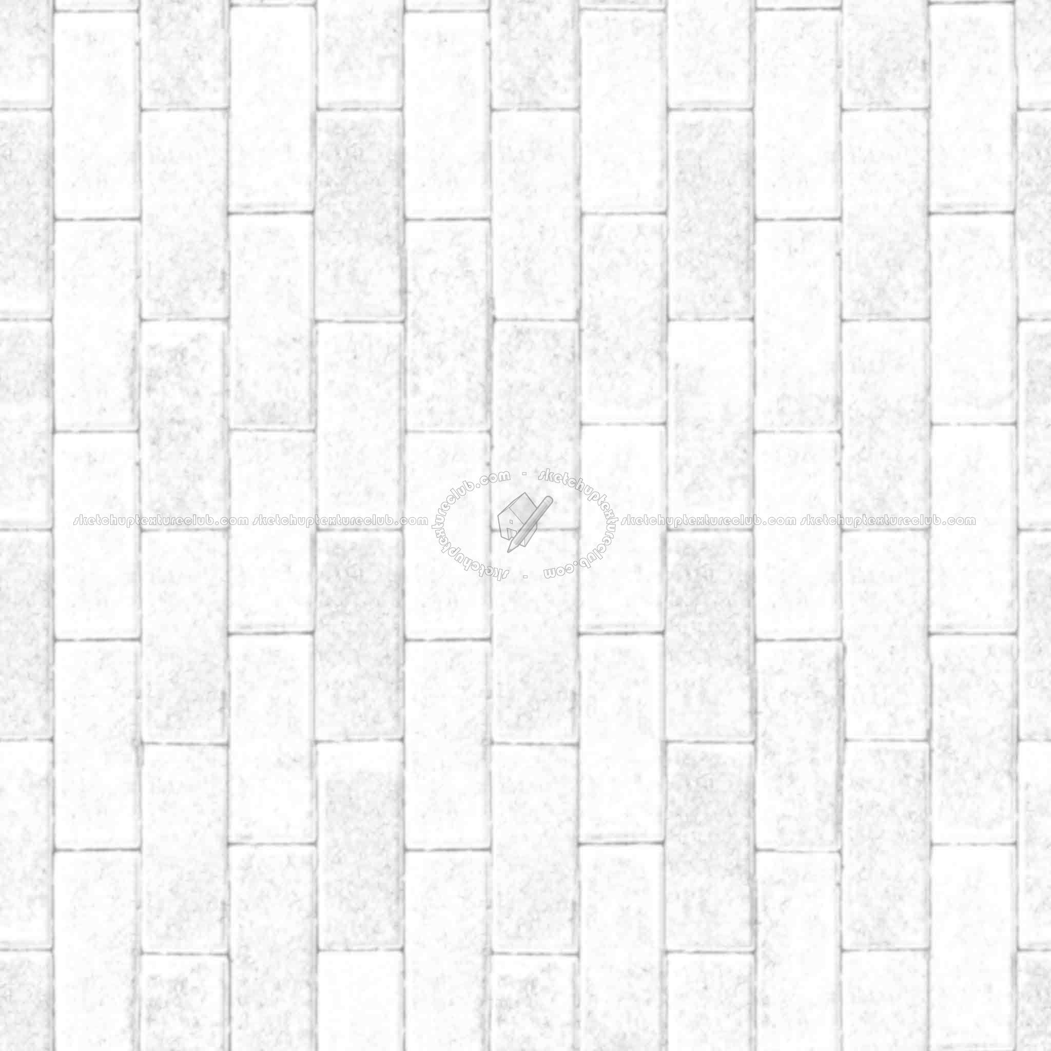 Textures   -   ARCHITECTURE   -   PAVING OUTDOOR   -   Concrete   -   Blocks regular  - Paving outdoor concrete regular block texture seamless 05685 - Ambient occlusion