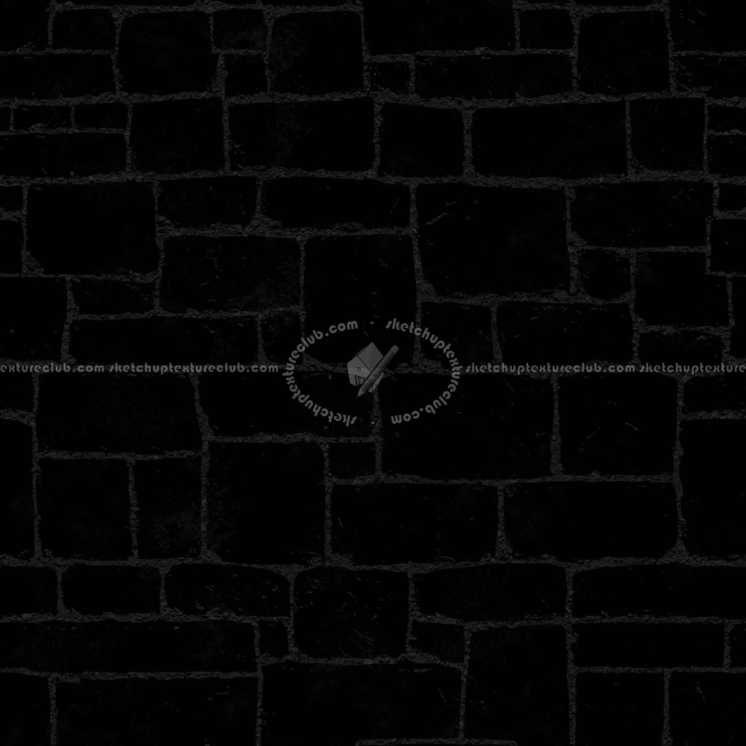 Textures   -   ARCHITECTURE   -   STONES WALLS   -   Stone blocks  - Wall stone with regular blocks texture seamless 08352 - Specular