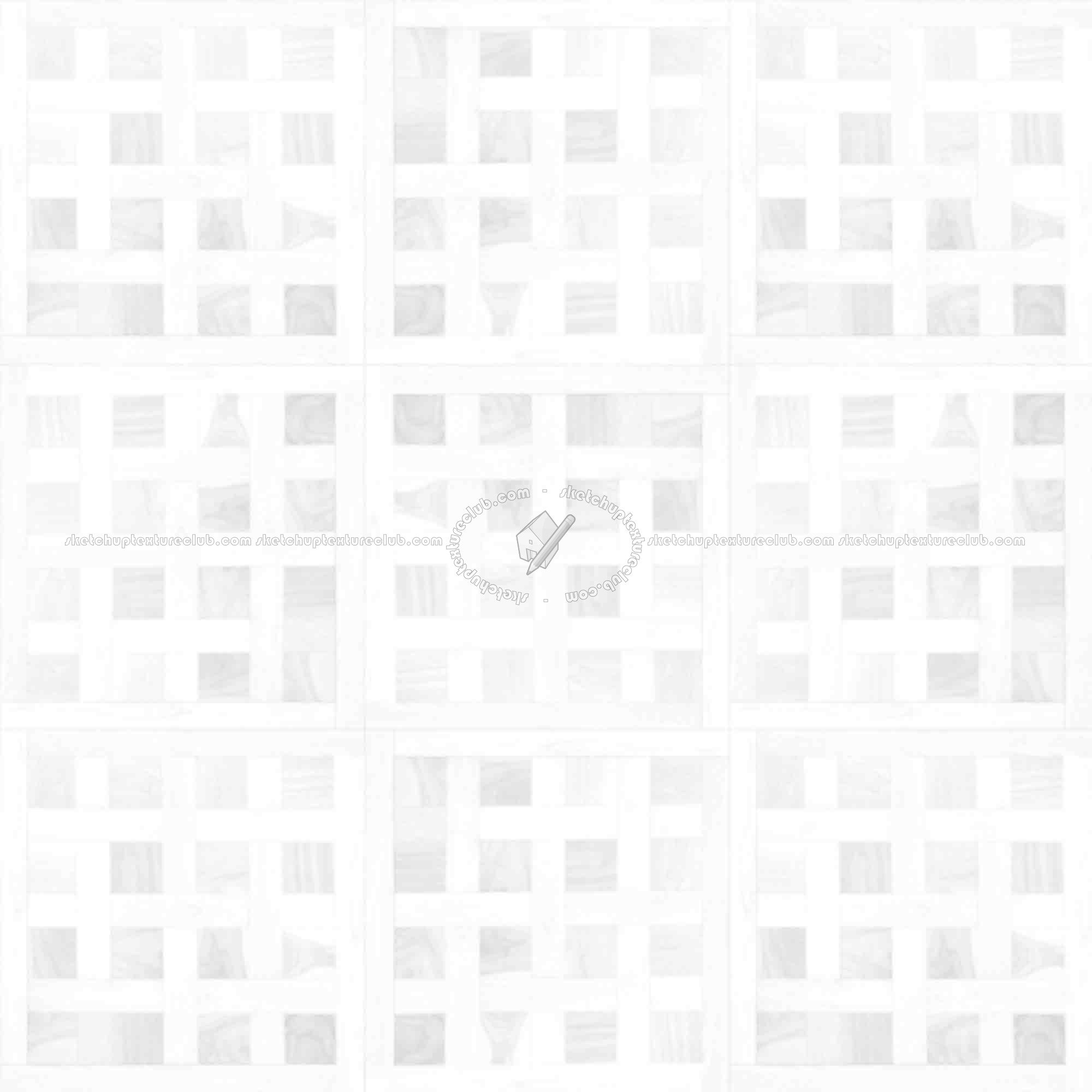 Textures   -   ARCHITECTURE   -   WOOD FLOORS   -   Parquet square  - Wood flooring square texture seamless 05445 - Ambient occlusion