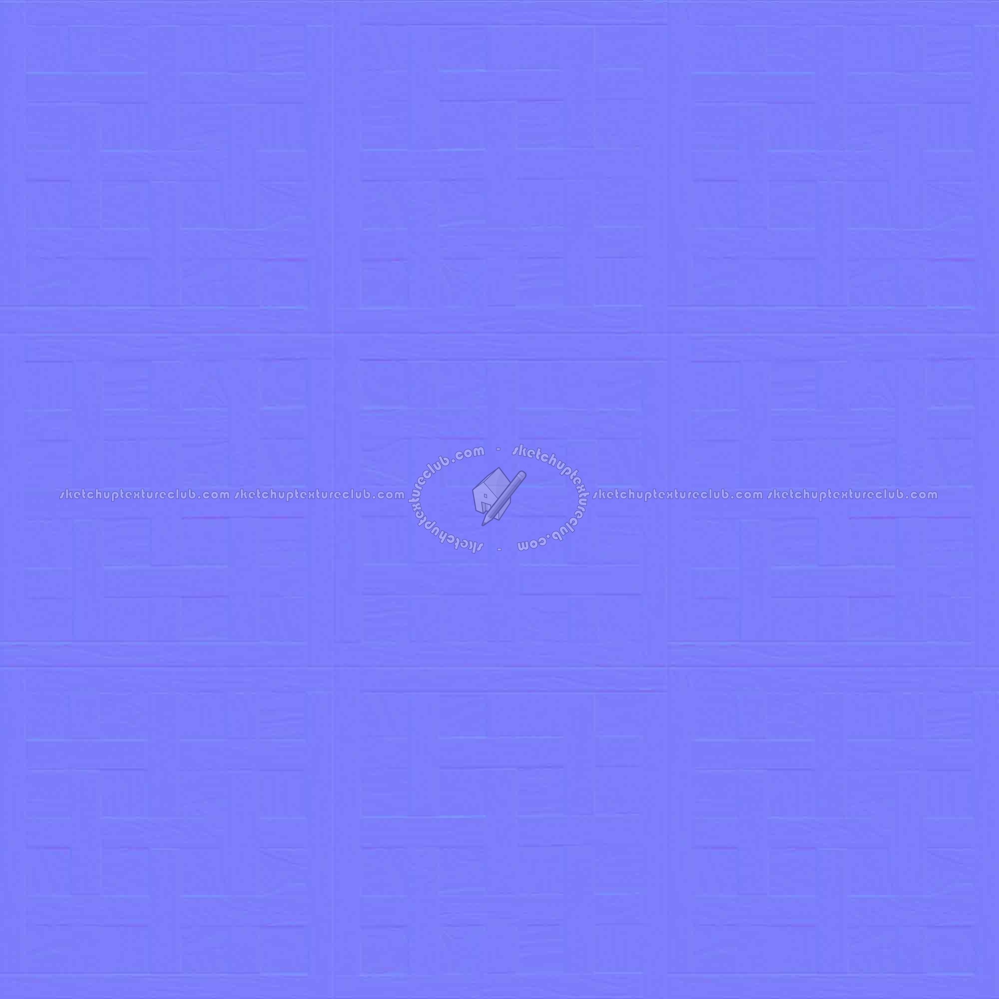 Textures   -   ARCHITECTURE   -   WOOD FLOORS   -   Parquet square  - Wood flooring square texture seamless 05445 - Normal