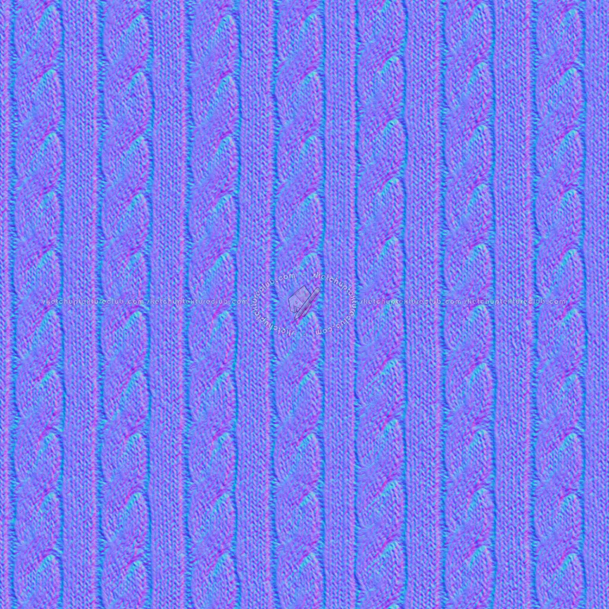 Textures   -   MATERIALS   -   FABRICS   -   Jersey  - wool knitted PBR texture seamless 21800 - Normal