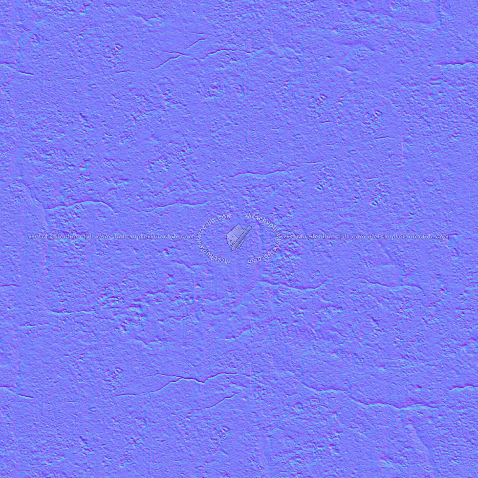 Textures   -   ARCHITECTURE   -   CONCRETE   -   Bare   -   Damaged walls  - Concrete bare damaged texture seamless 01421 - Normal