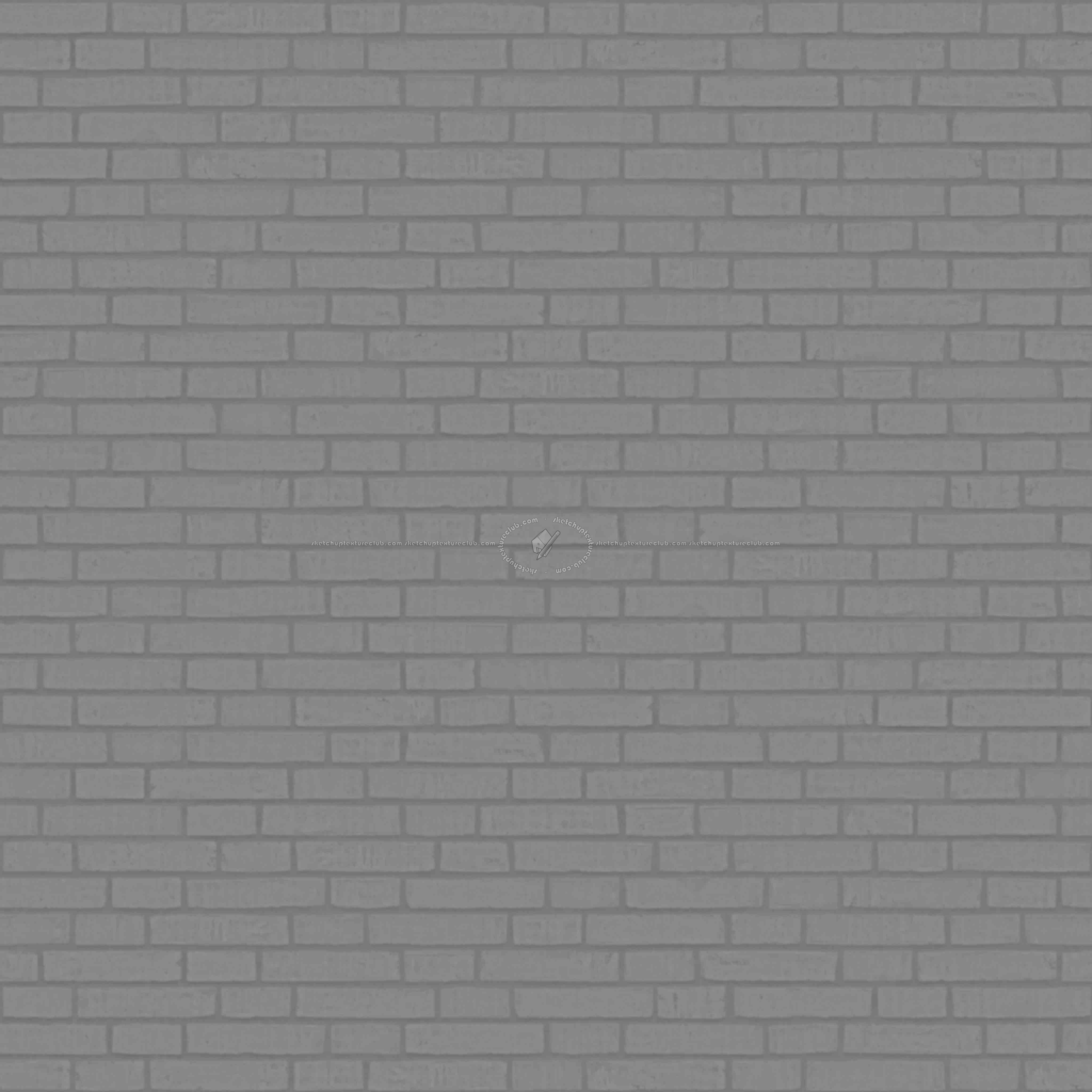 Textures   -   ARCHITECTURE   -   BRICKS   -   Old bricks  - Old bricks texture seamless 00396 - Displacement
