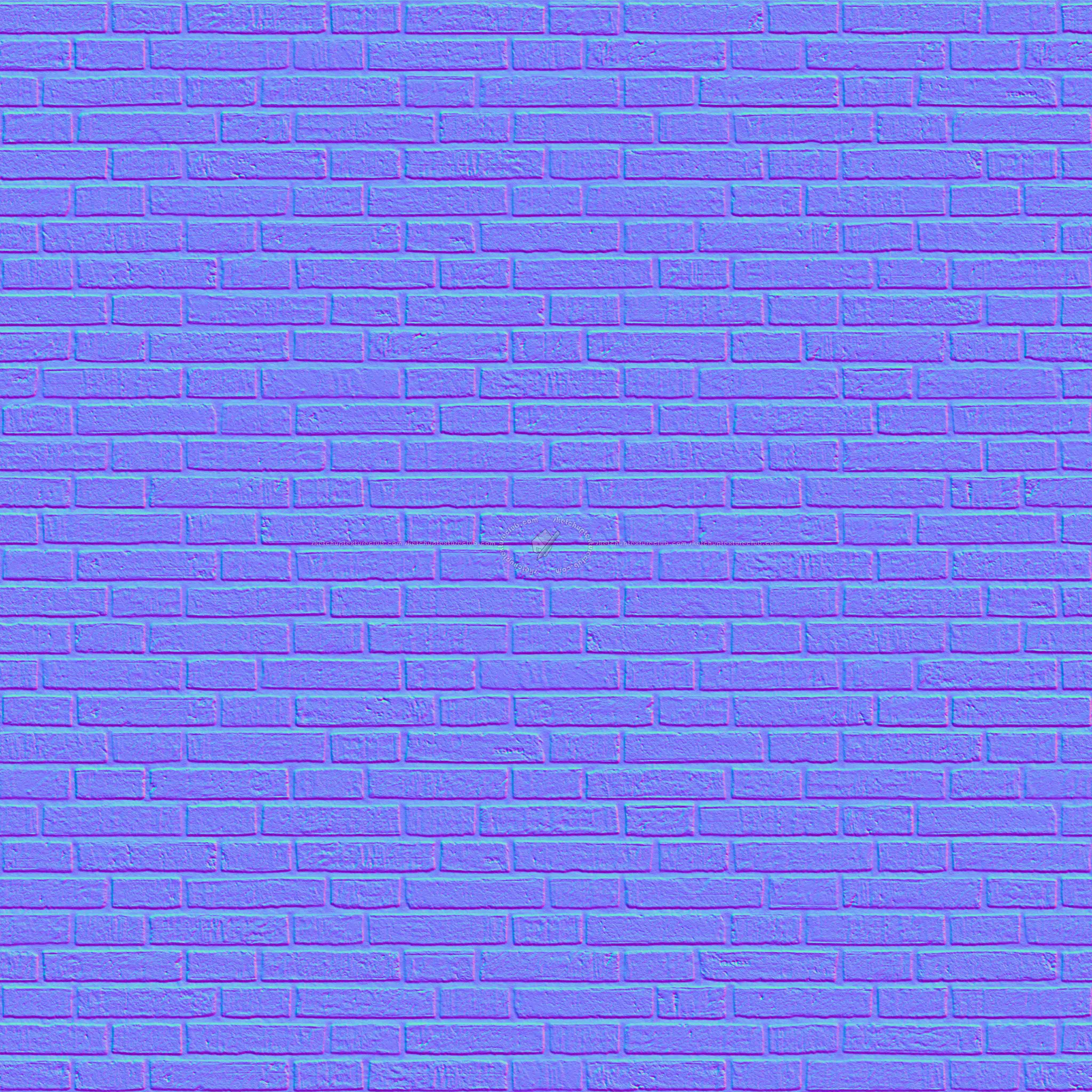 Textures   -   ARCHITECTURE   -   BRICKS   -   Old bricks  - Old bricks texture seamless 00396 - Normal
