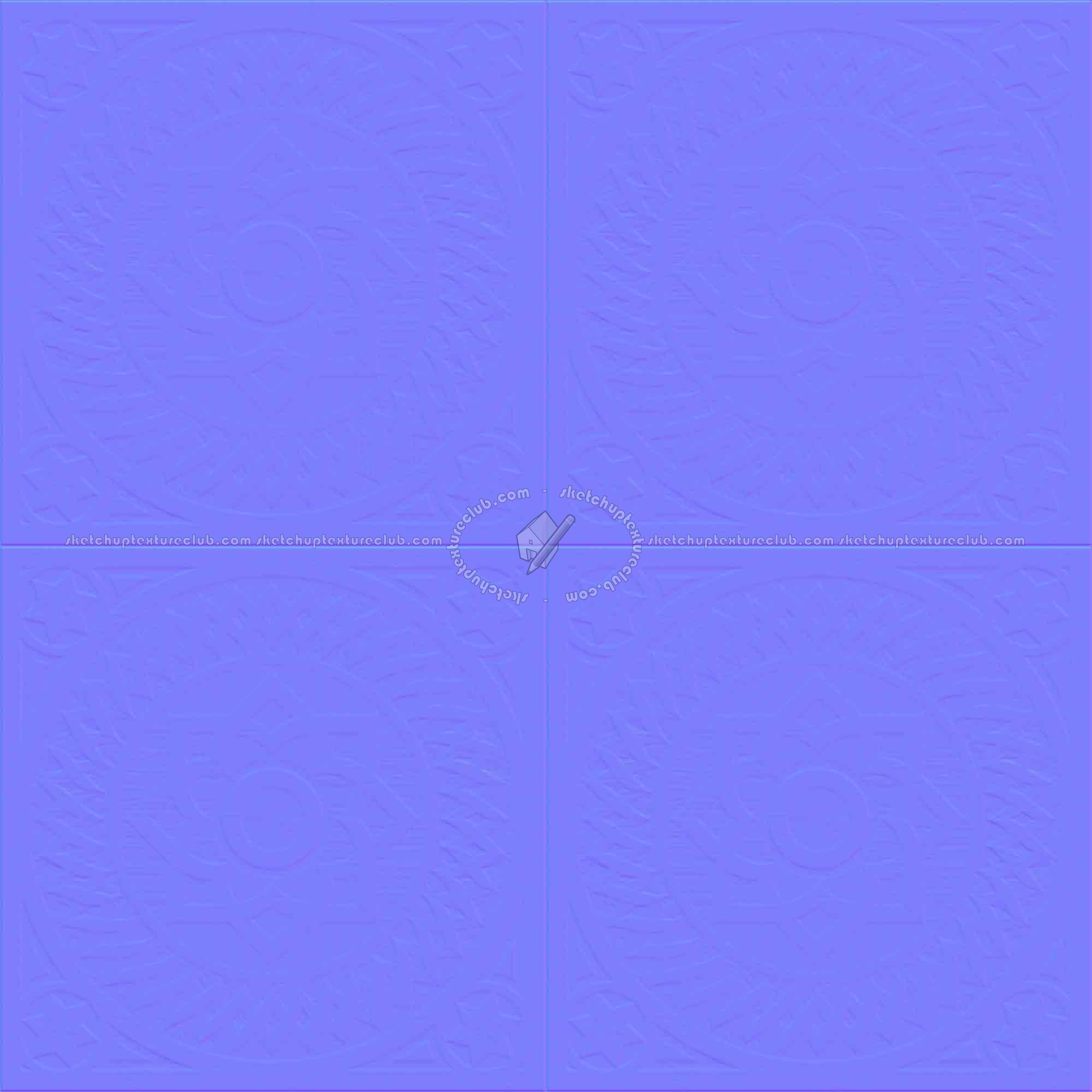 Textures   -   ARCHITECTURE   -   WOOD FLOORS   -   Geometric pattern  - Parquet geometric pattern texture seamless 04783 - Normal