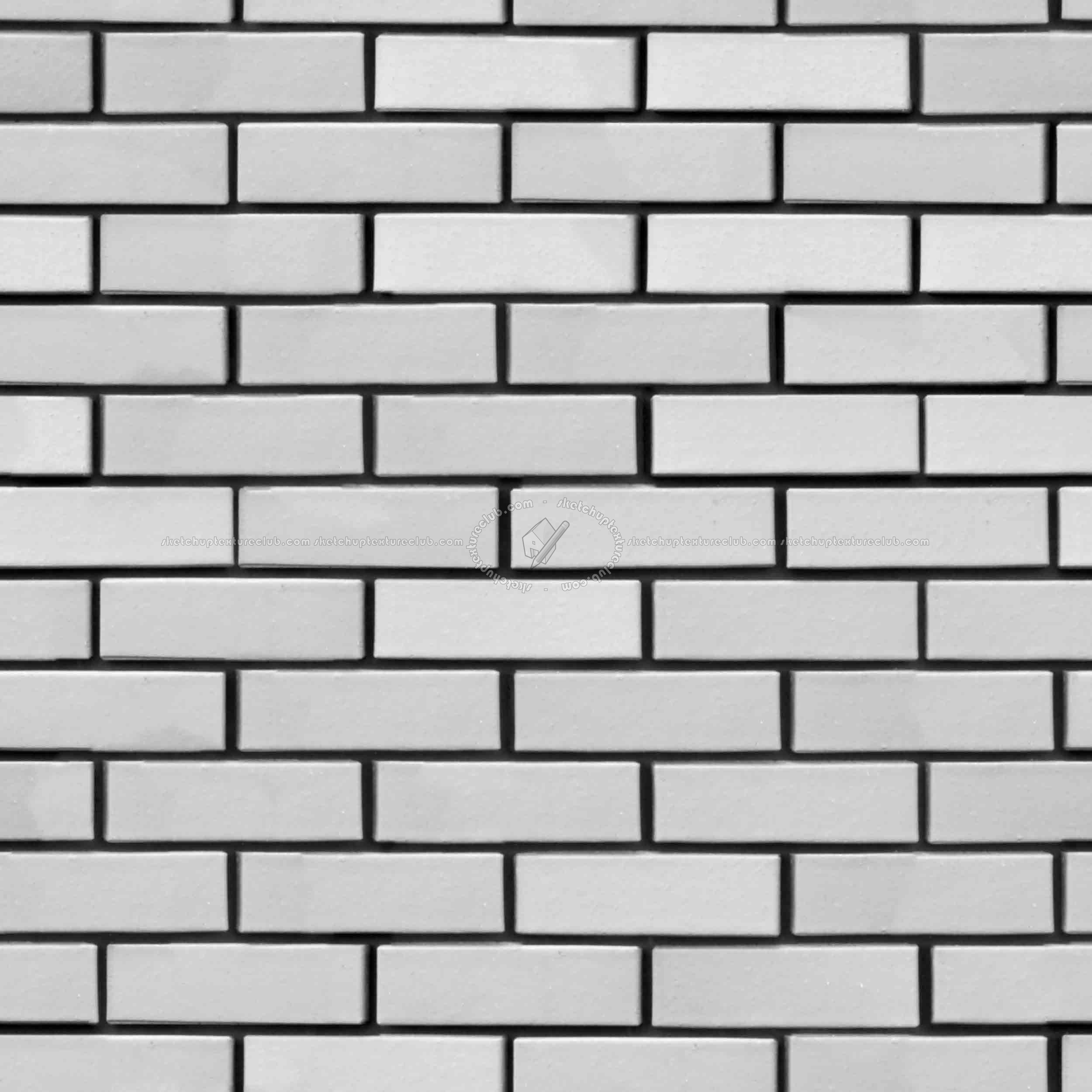 Textures   -   ARCHITECTURE   -   BRICKS   -   Facing Bricks   -   Smooth  - Facing smooth bricks texture seamless 00312 - Displacement