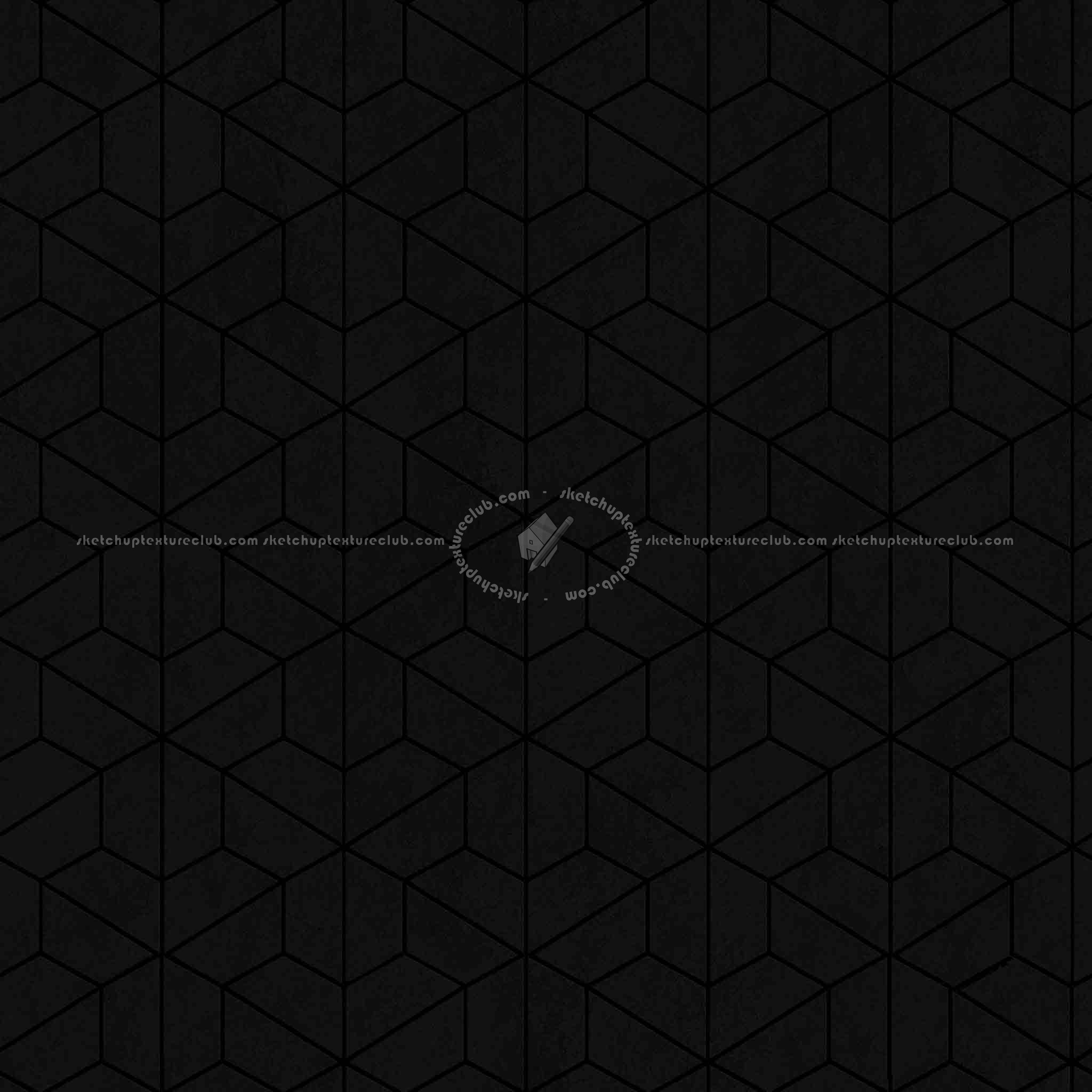 Textures   -   ARCHITECTURE   -   PAVING OUTDOOR   -   Concrete   -   Blocks mixed  - Paving concrete mixed size texture seamless 05623 - Specular