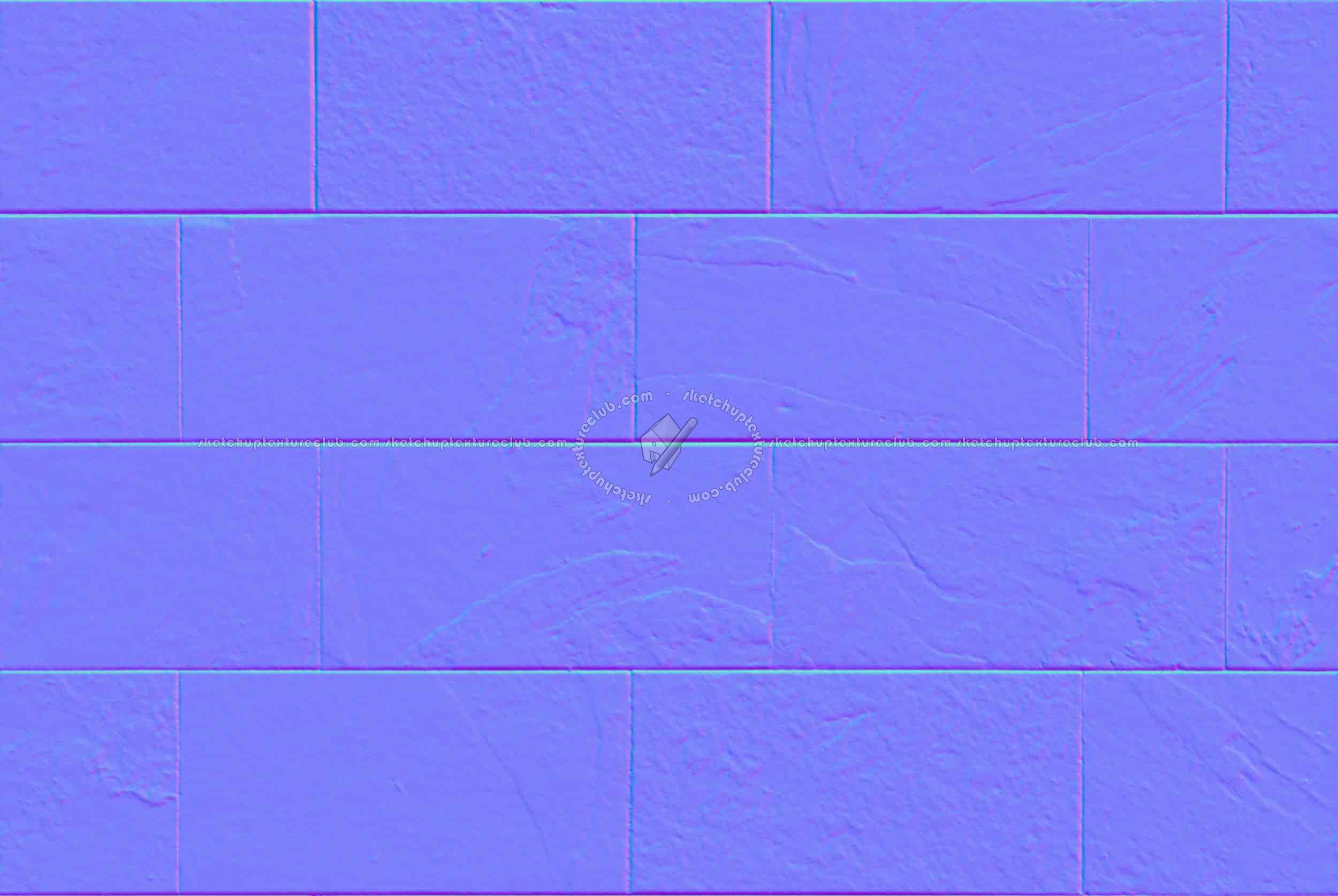 Textures   -   ARCHITECTURE   -   TILES INTERIOR   -   Stone tiles  - Black slate tile texture seamless 20896 - Normal