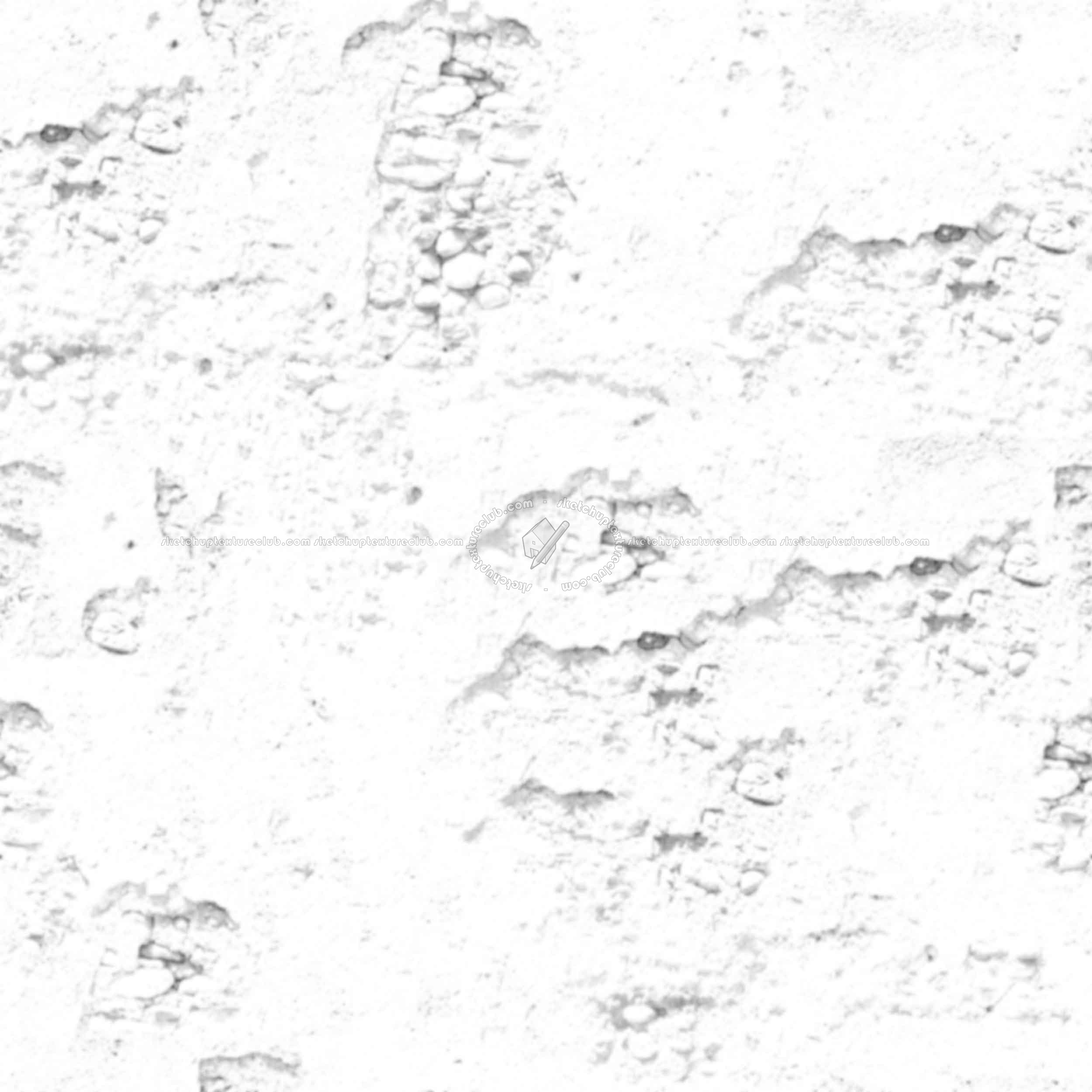Textures   -   ARCHITECTURE   -   CONCRETE   -   Bare   -   Damaged walls  - Concrete bare damaged texture seamless 01423 - Ambient occlusion