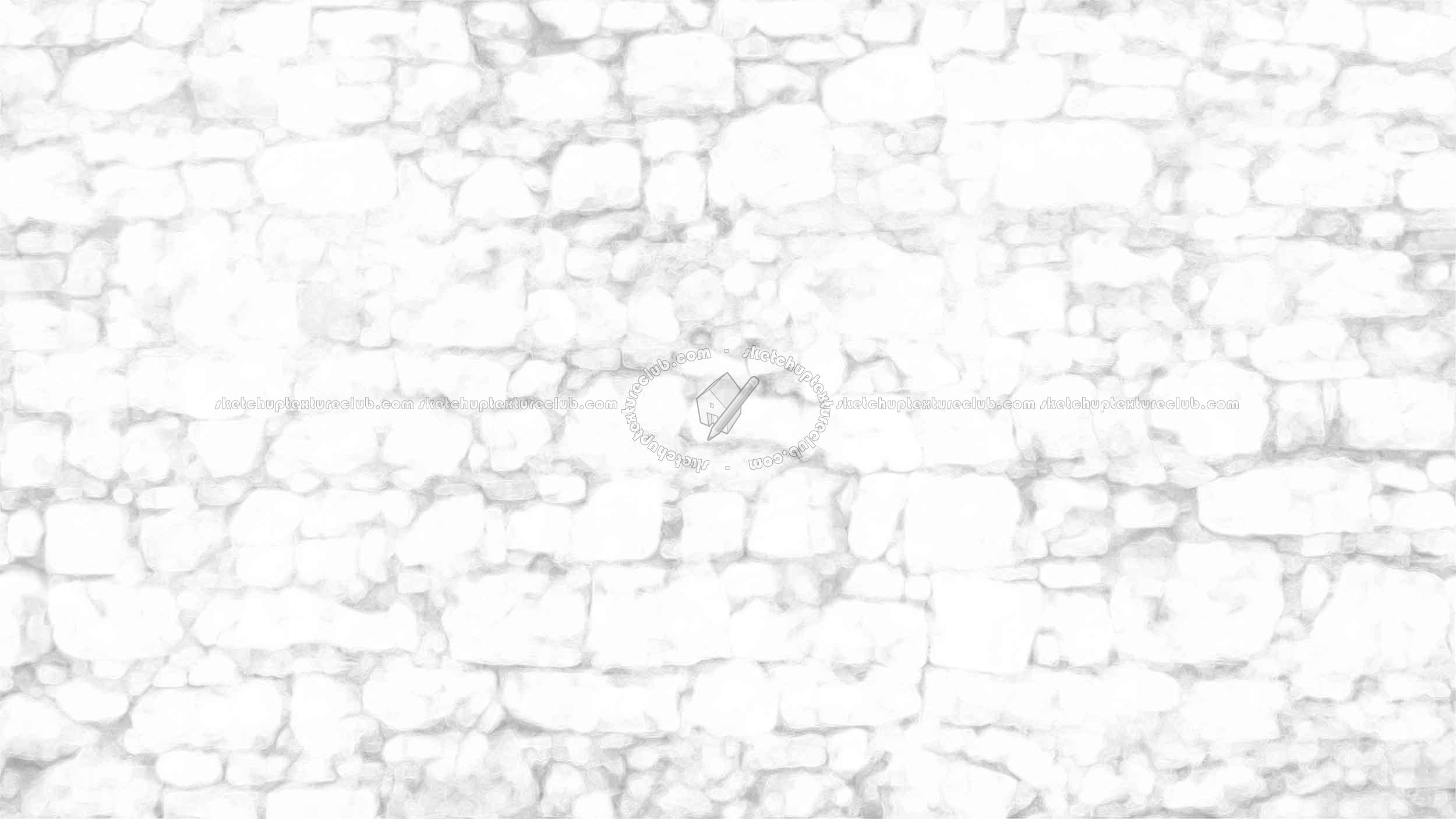 Textures   -   ARCHITECTURE   -   STONES WALLS   -   Damaged walls  - Italy old damaged wall stone texture seamless 19341 - Ambient occlusion