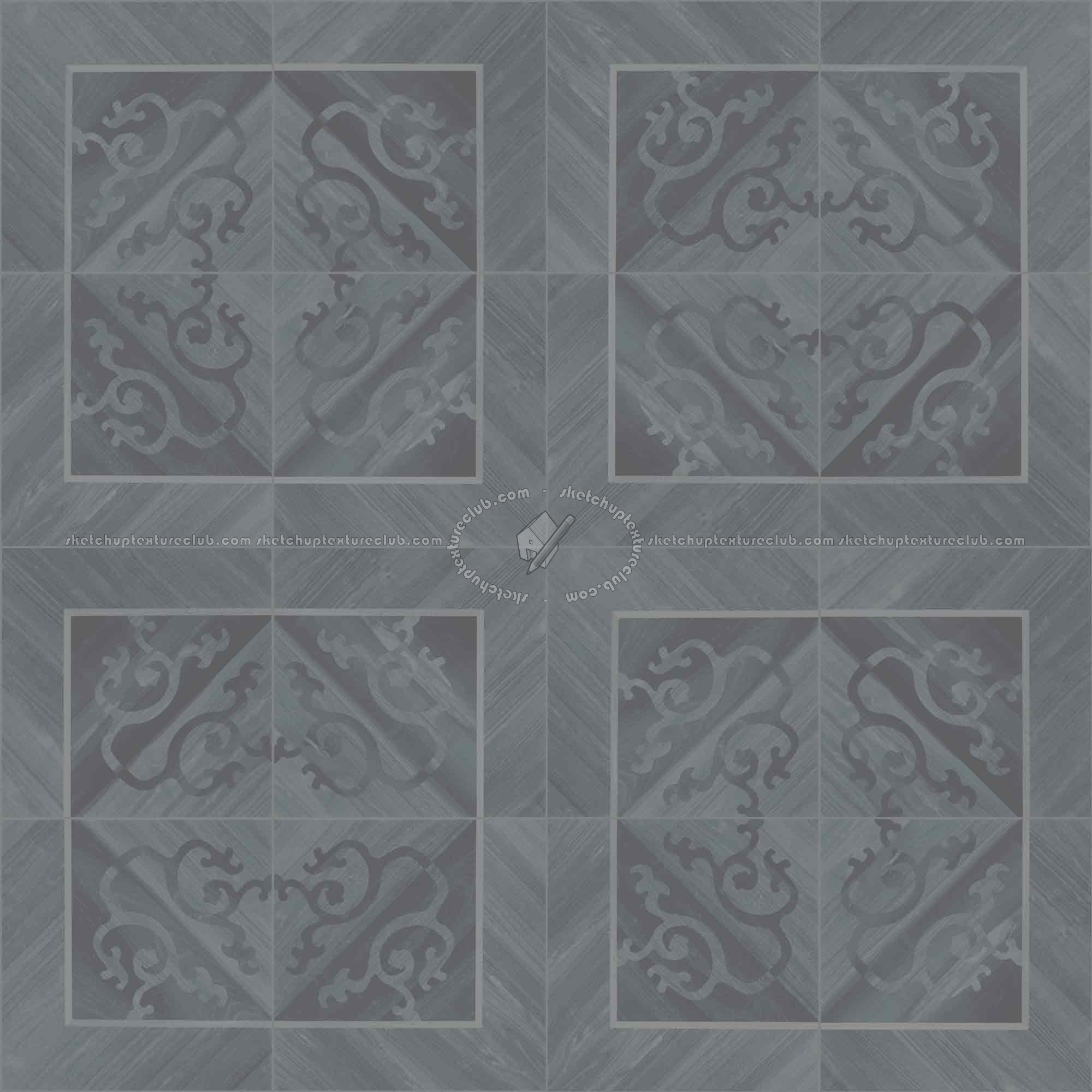 Textures   -   ARCHITECTURE   -   WOOD FLOORS   -   Geometric pattern  - Parquet geometric pattern texture seamless 04785 - Specular