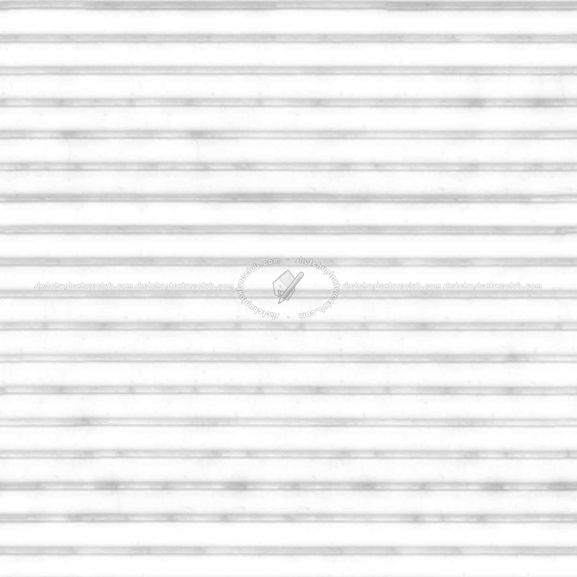 Textures   -   MATERIALS   -   METALS   -   Corrugated  - Rusted corrugated metal texture seamless 09981 - Ambient occlusion