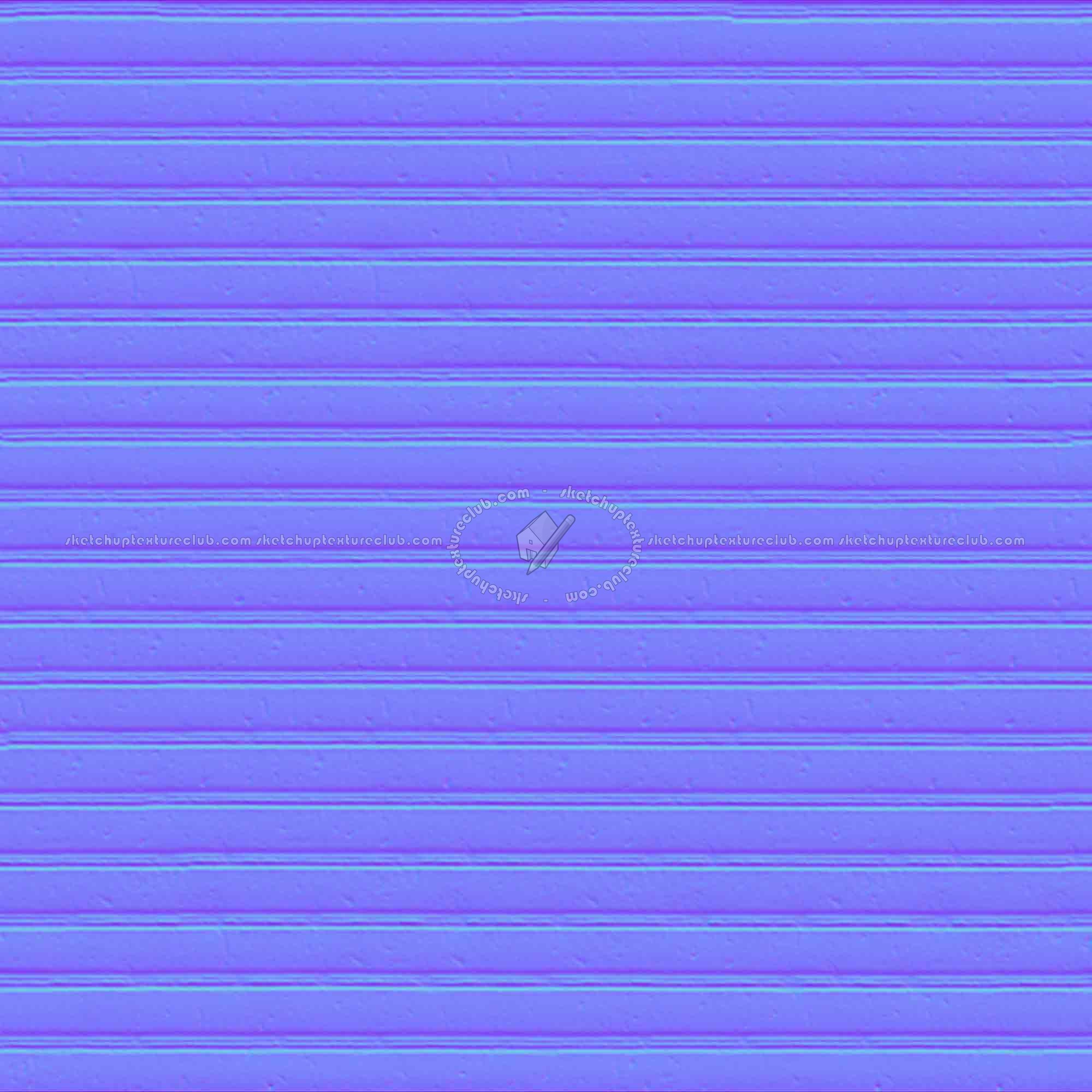 Textures   -   MATERIALS   -   METALS   -   Corrugated  - Rusted corrugated metal texture seamless 09981 - Normal