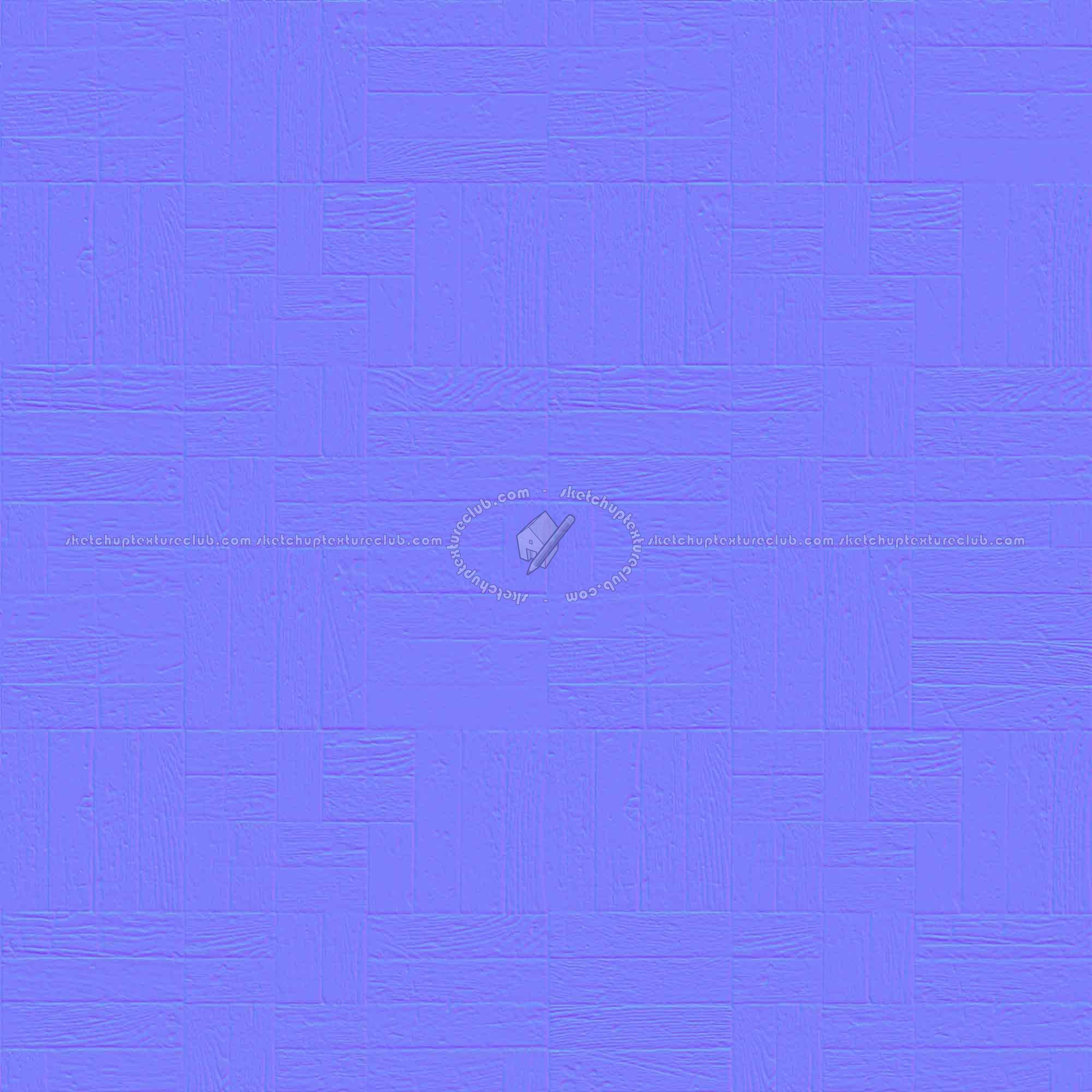 Textures   -   ARCHITECTURE   -   WOOD FLOORS   -   Parquet square  - Old dark wood flooring square texture seamless 20480 - Normal