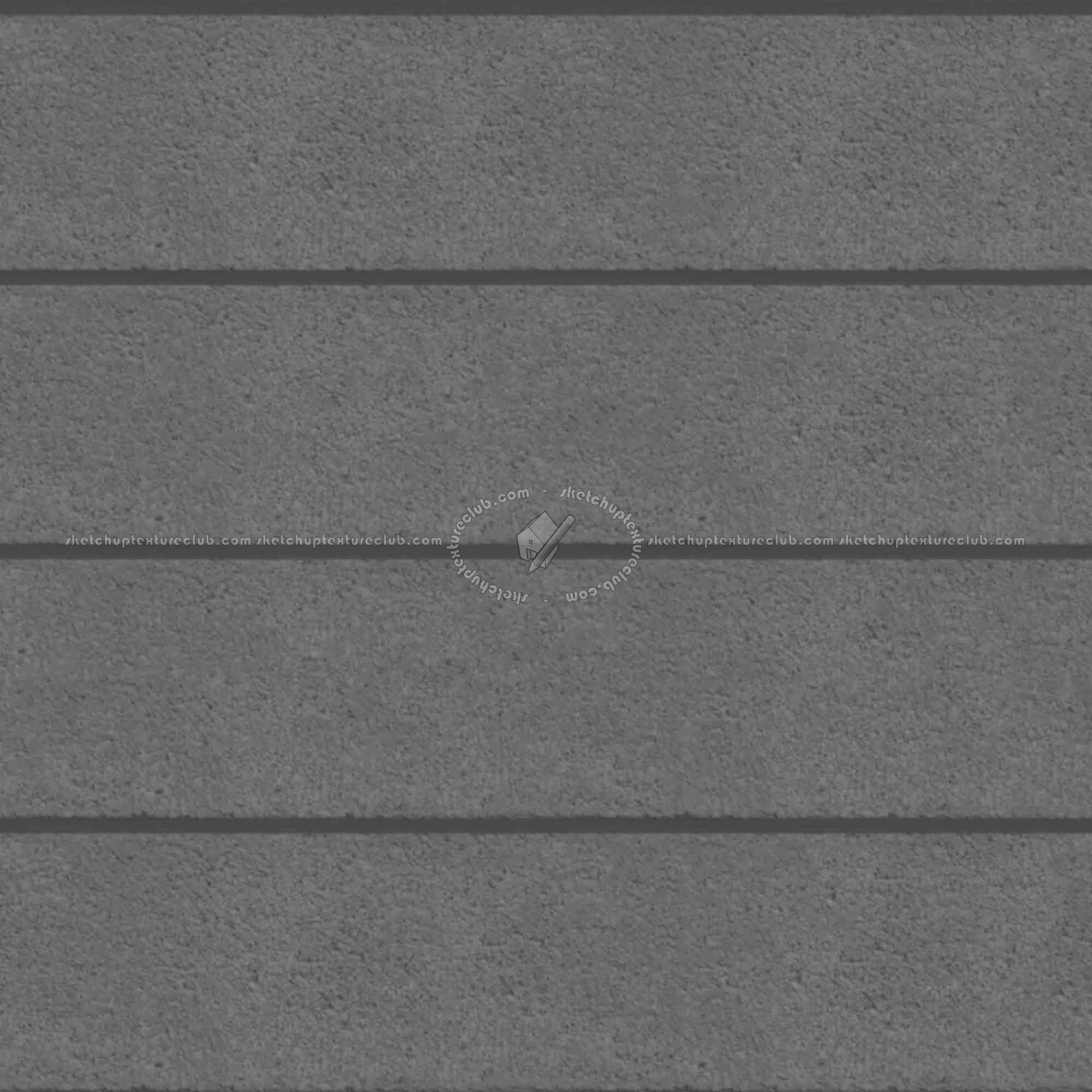 Textures   -   ARCHITECTURE   -   CONCRETE   -   Plates   -   Clean  - Concrete clean plates wall texture seamless 01687 - Displacement