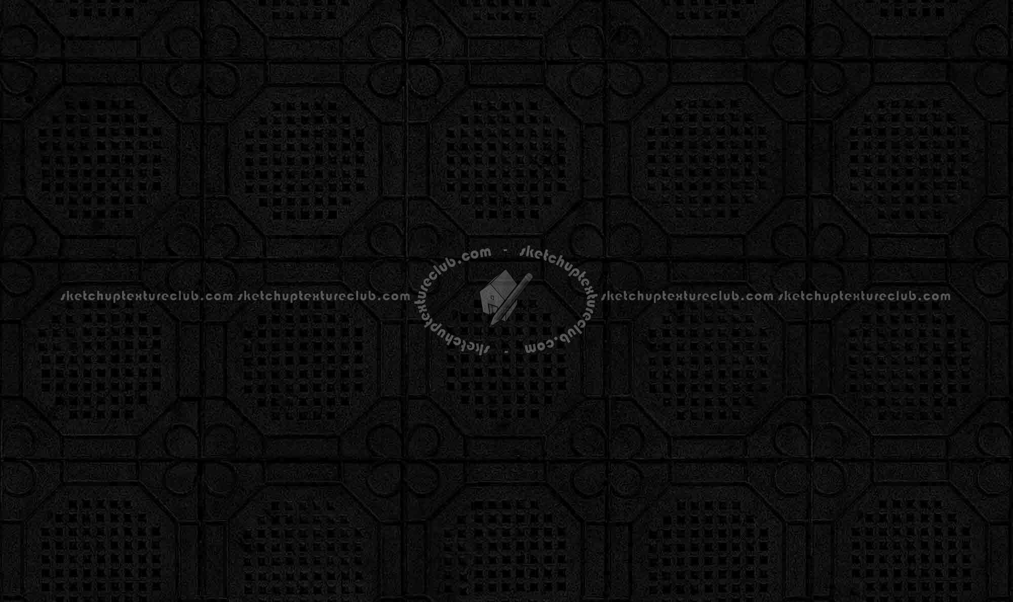 Textures   -   ARCHITECTURE   -   PAVING OUTDOOR   -   Concrete   -   Blocks mixed  - Concrete paving outdoor mixed size texture seamless 17810 - Specular