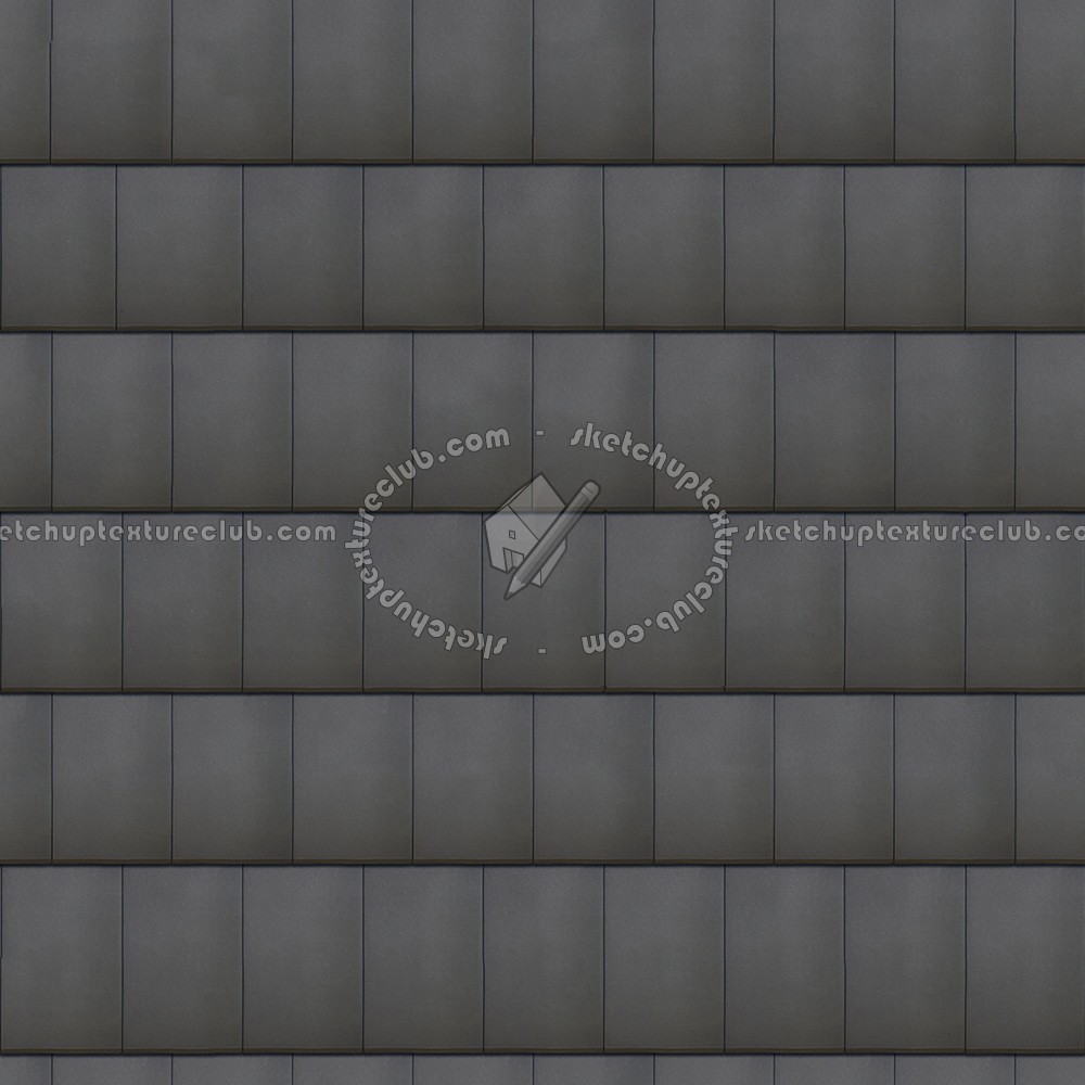 Textures - ARCHITECTURE - ROOFINGS - Flat roofs - Flat clay roof tiles texture seamless 03582 (seamless)