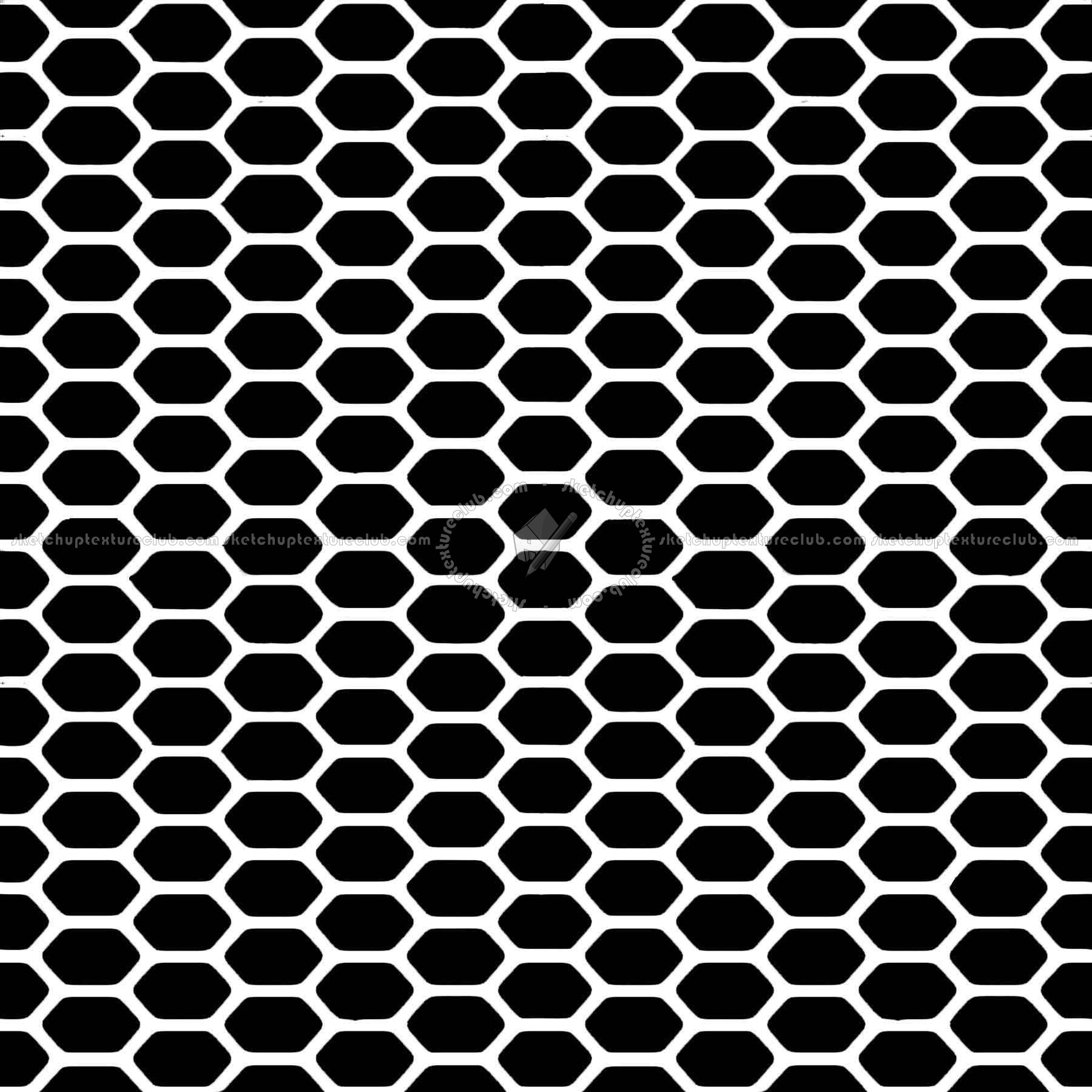 Textures   -   MATERIALS   -   METALS   -   Perforated  - Mesh steel perforate metal texture seamless 10536 - Mask