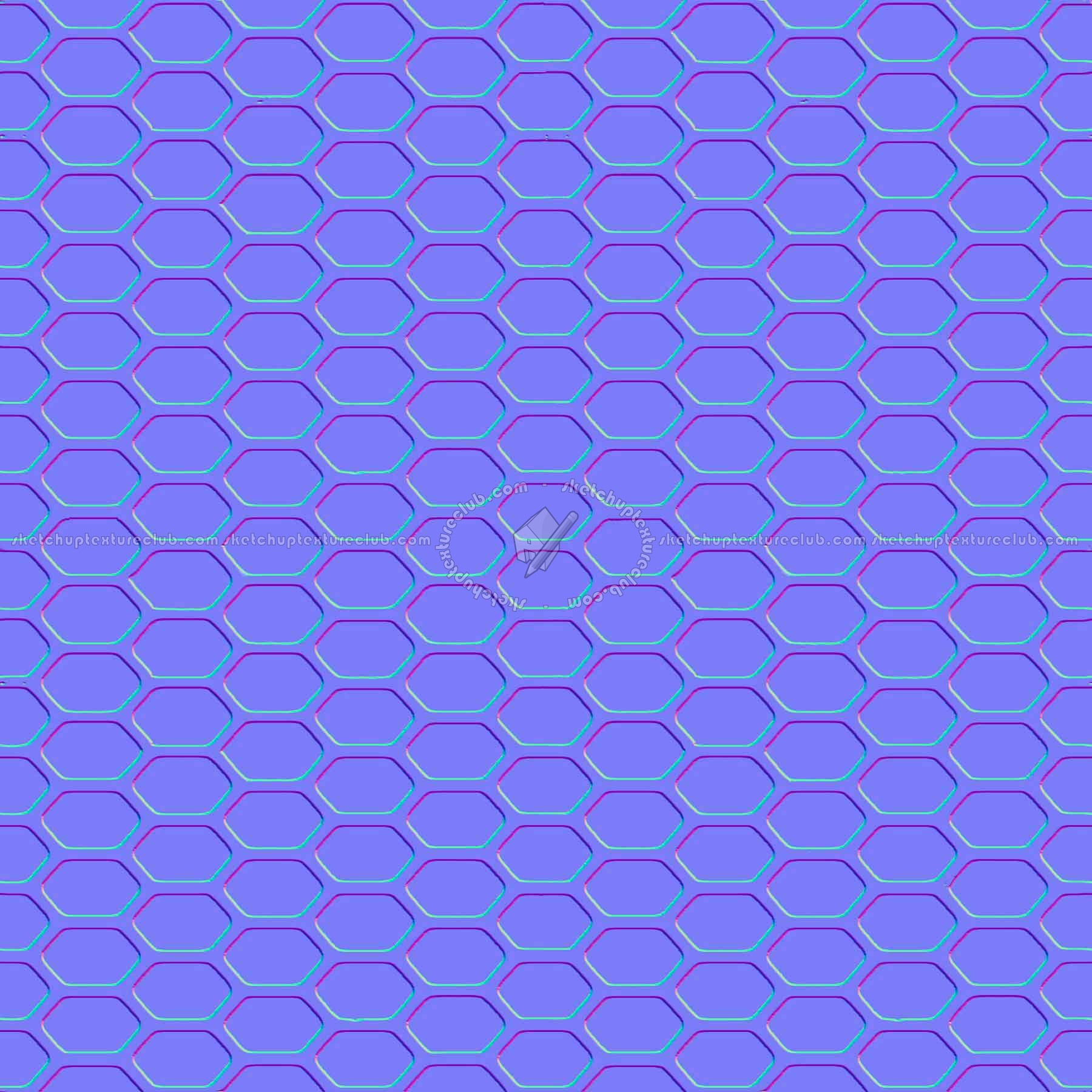 Textures   -   MATERIALS   -   METALS   -   Perforated  - Mesh steel perforate metal texture seamless 10536 - Normal