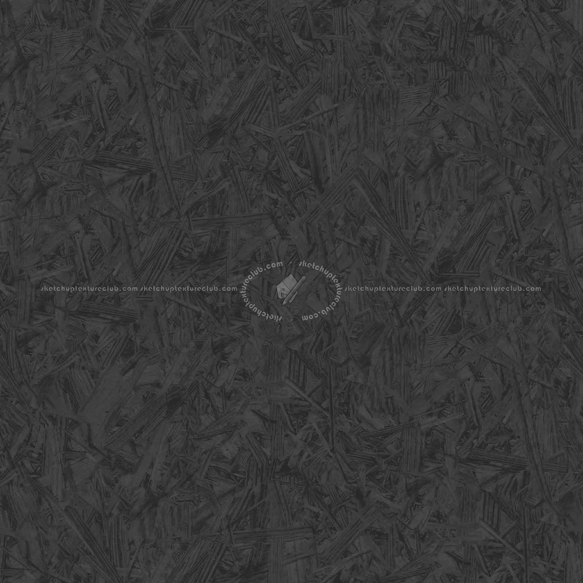 Textures   -   ARCHITECTURE   -   WOOD   -   Plywood  - OSB wood panel PBR texture seamless 21835 - Specular