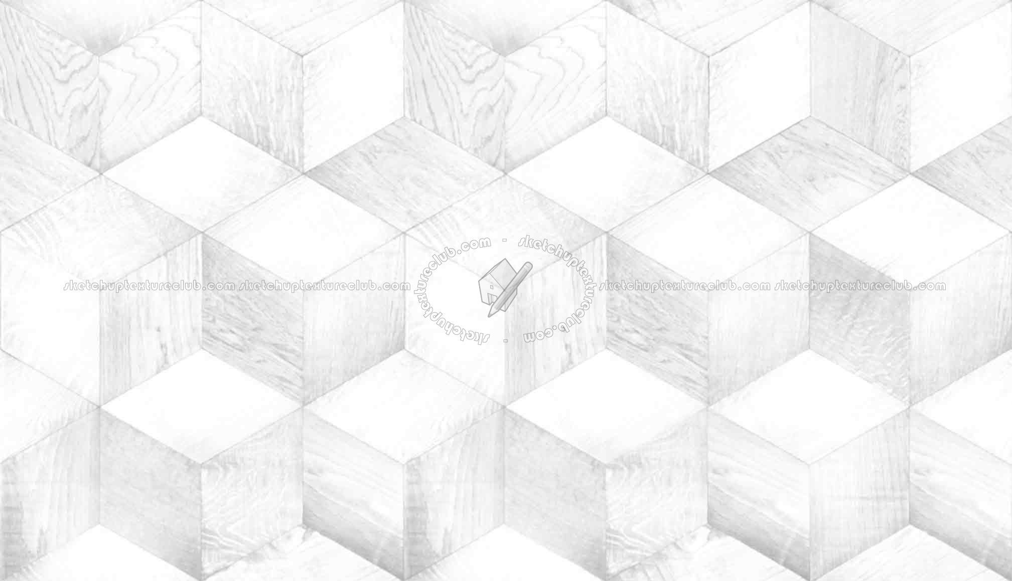 Textures   -   ARCHITECTURE   -   WOOD FLOORS   -   Parquet square  - Wood cube parquet texture seamless 20829 - Ambient occlusion