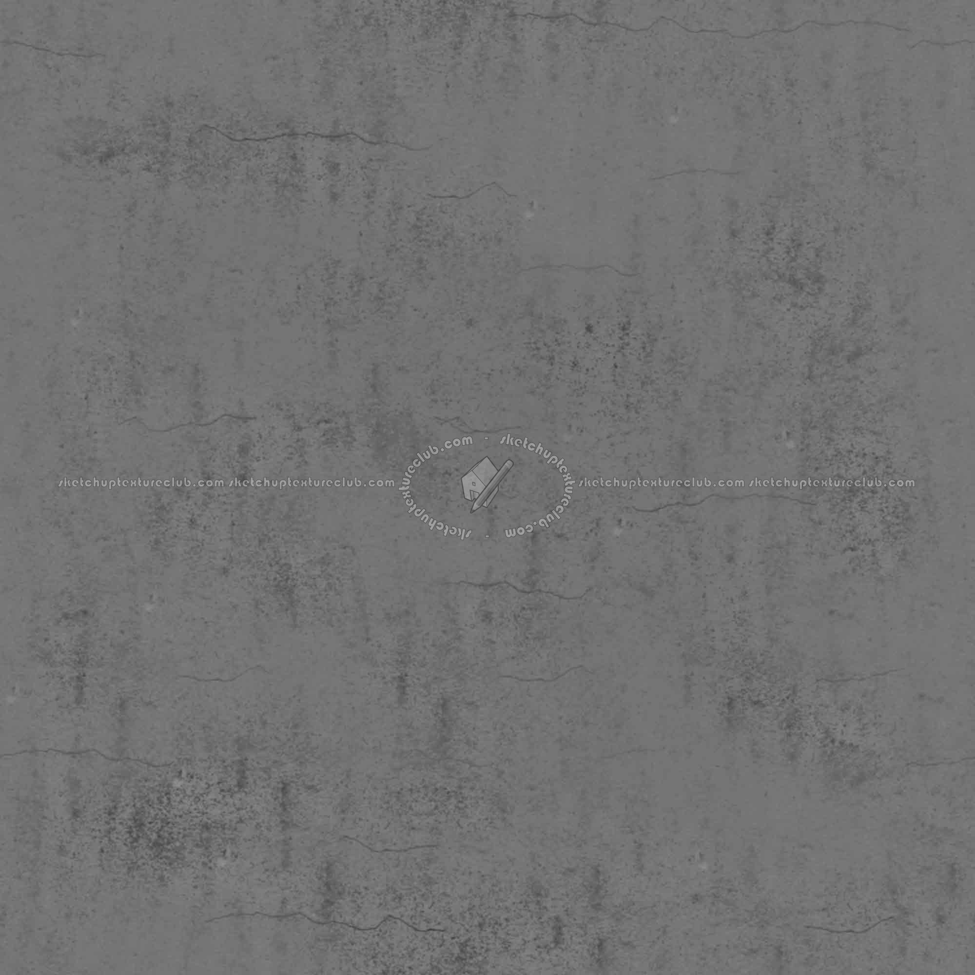 Textures   -   ARCHITECTURE   -   CONCRETE   -   Bare   -   Dirty walls  - Concrete bare dirty texture seamless 01490 - Displacement