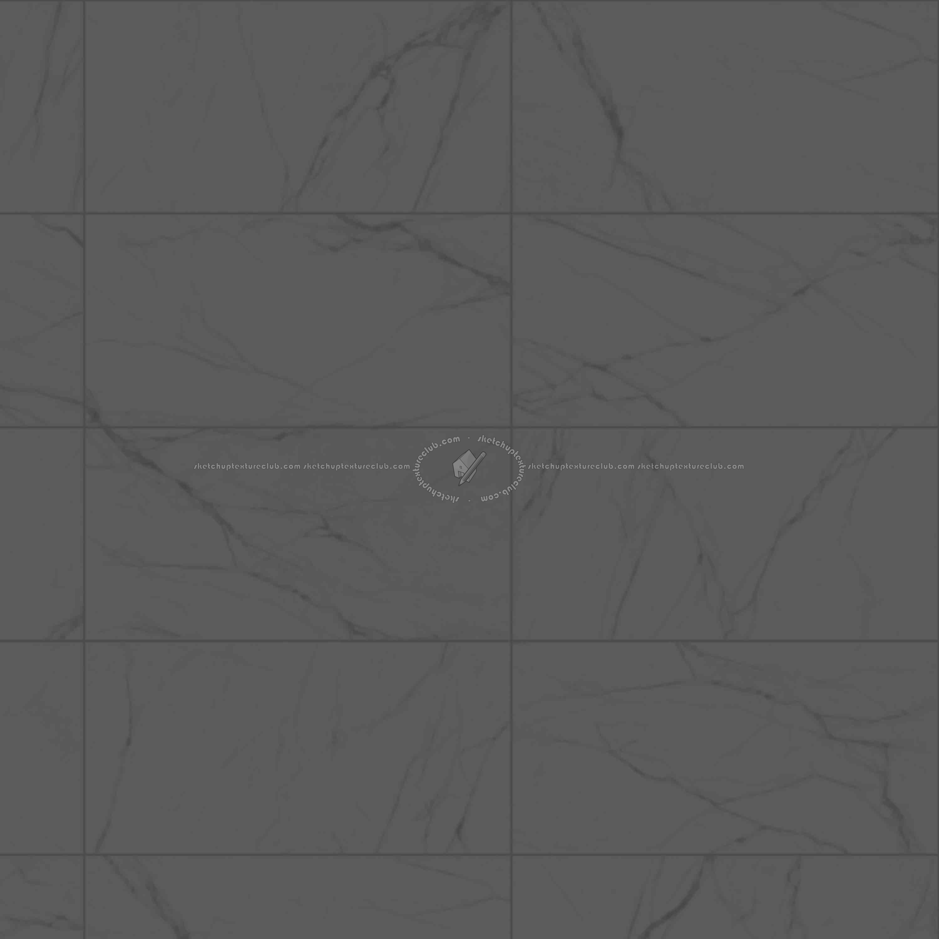 Textures   -   ARCHITECTURE   -   TILES INTERIOR   -   Marble tiles   -   Grey  - Grey Marble floor Pbr texture seamless 22325 - Displacement