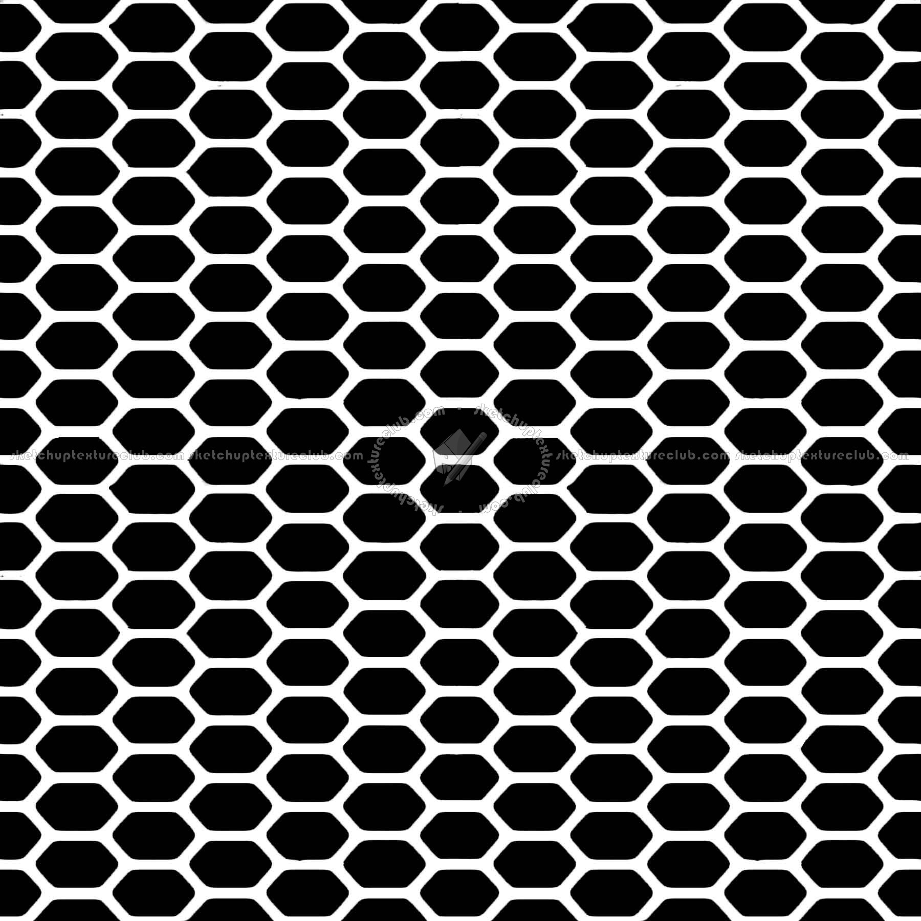 Textures   -   MATERIALS   -   METALS   -   Perforated  - Mesh steel perforate metal texture seamless 10537 - Mask