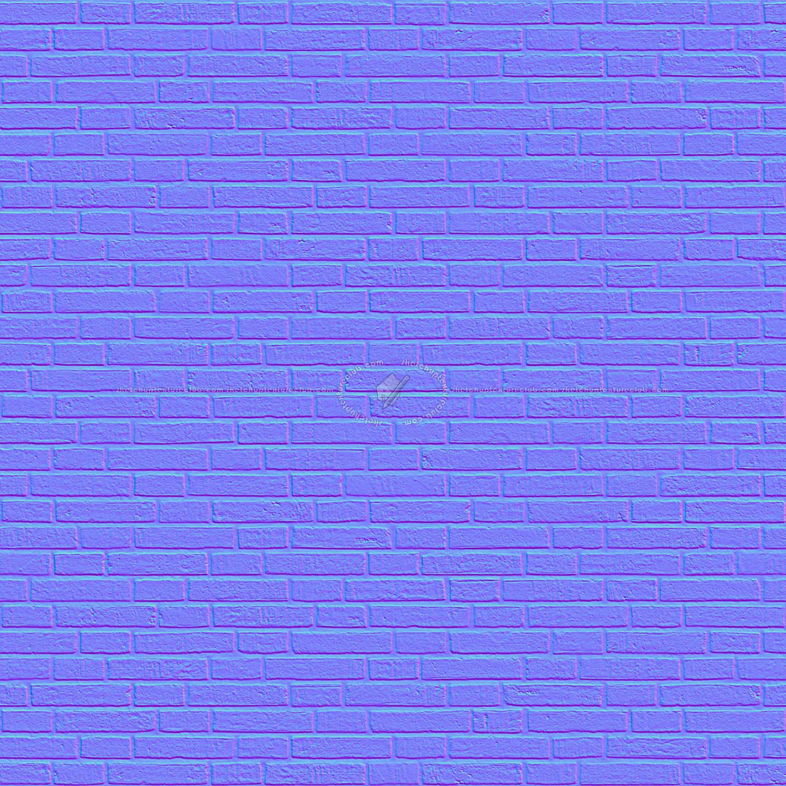 Textures   -   ARCHITECTURE   -   BRICKS   -   Old bricks  - Old bricks texture seamless 00400 - Normal
