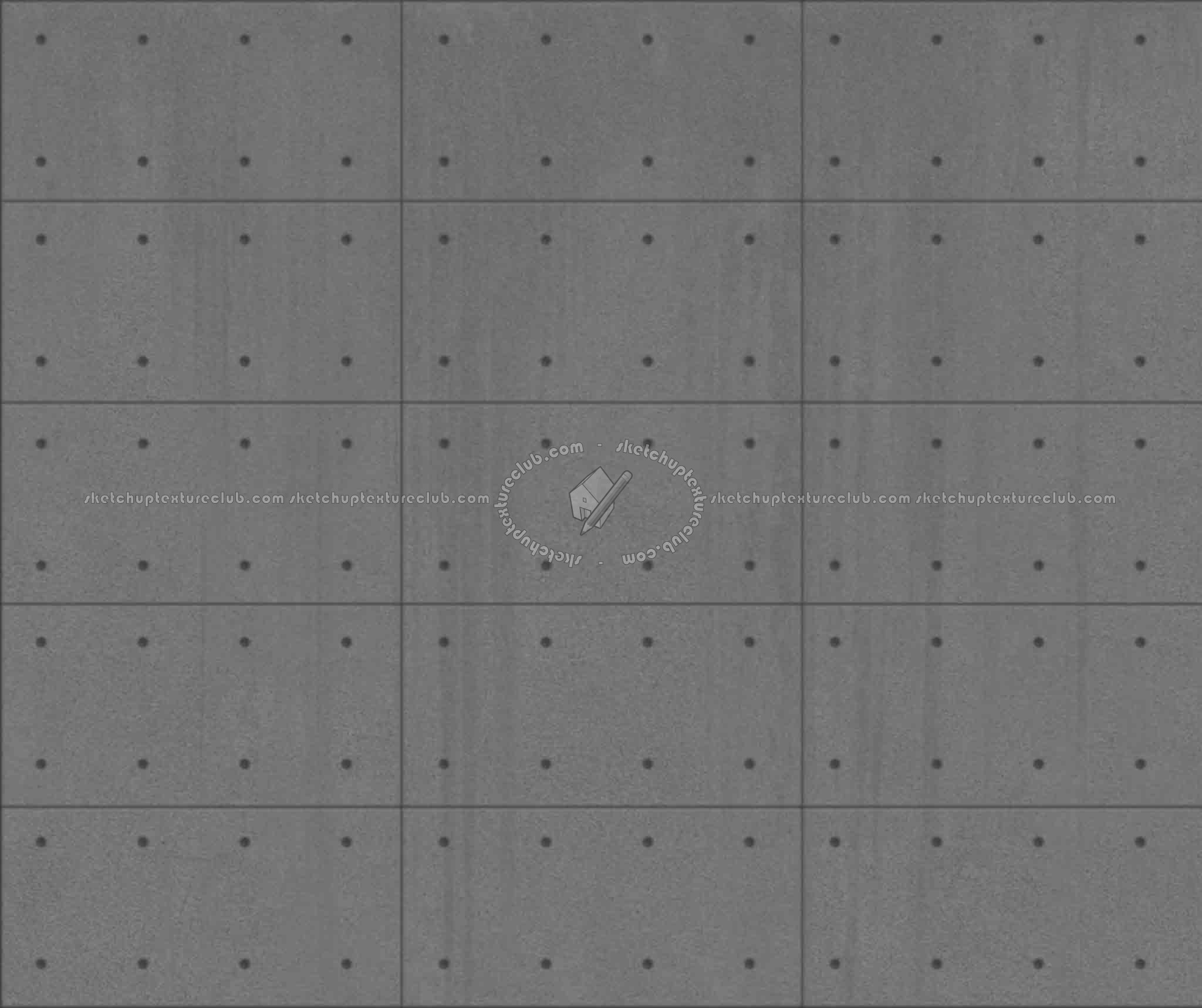 Textures   -   ARCHITECTURE   -   CONCRETE   -   Plates   -   Tadao Ando  - Tadao ando concrete plates seamless 01880 - Displacement