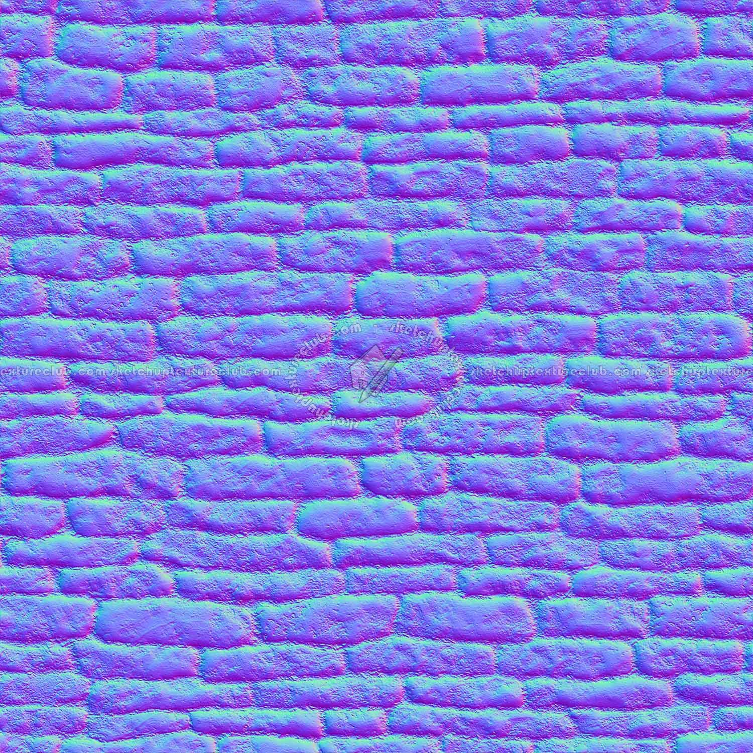 Textures   -   ARCHITECTURE   -   STONES WALLS   -   Stone blocks  - Wall stone with regular blocks texture seamless 08359 - Normal