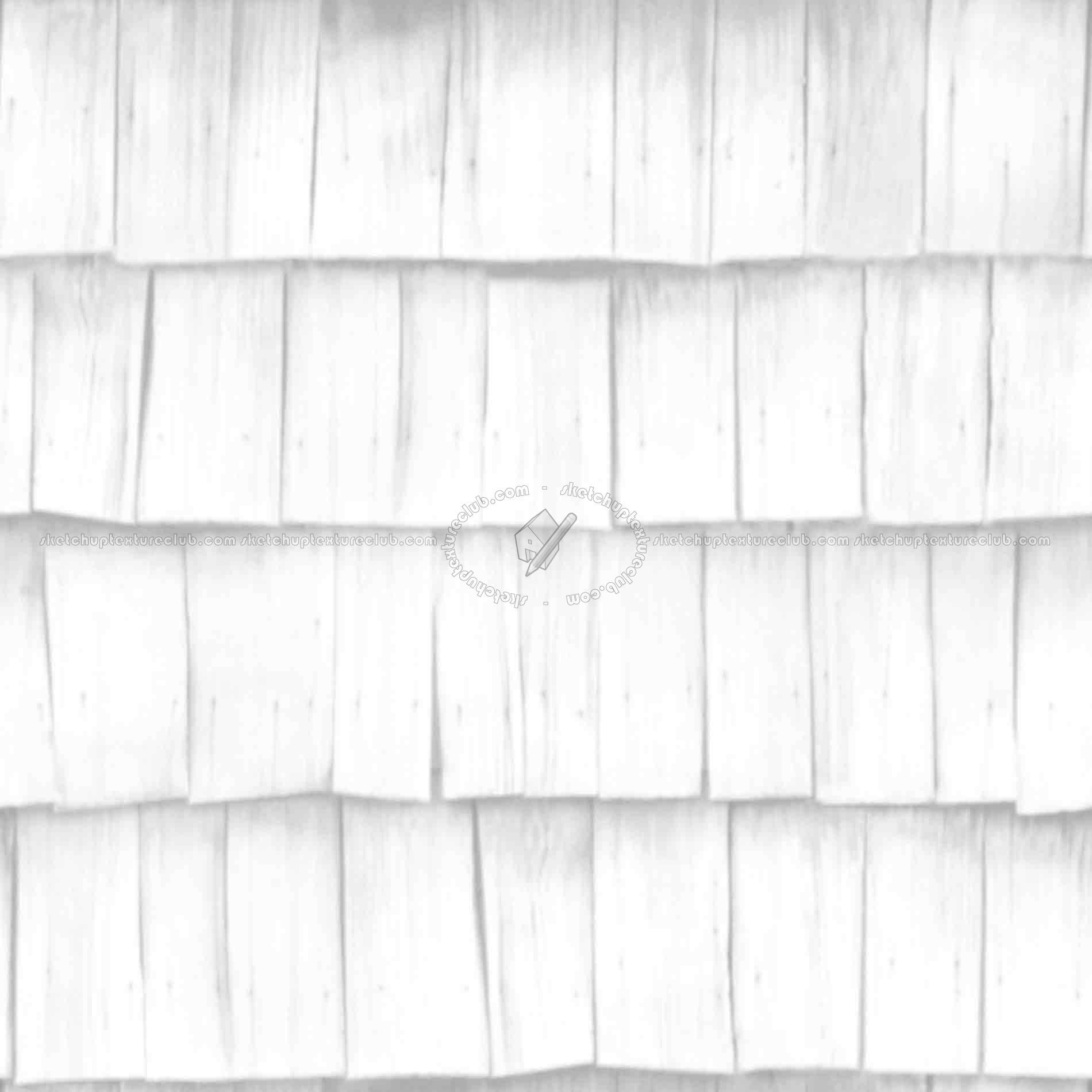 Textures   -   ARCHITECTURE   -   ROOFINGS   -   Shingles wood  - Wood shingle roof texture seamless 03844 - Ambient occlusion